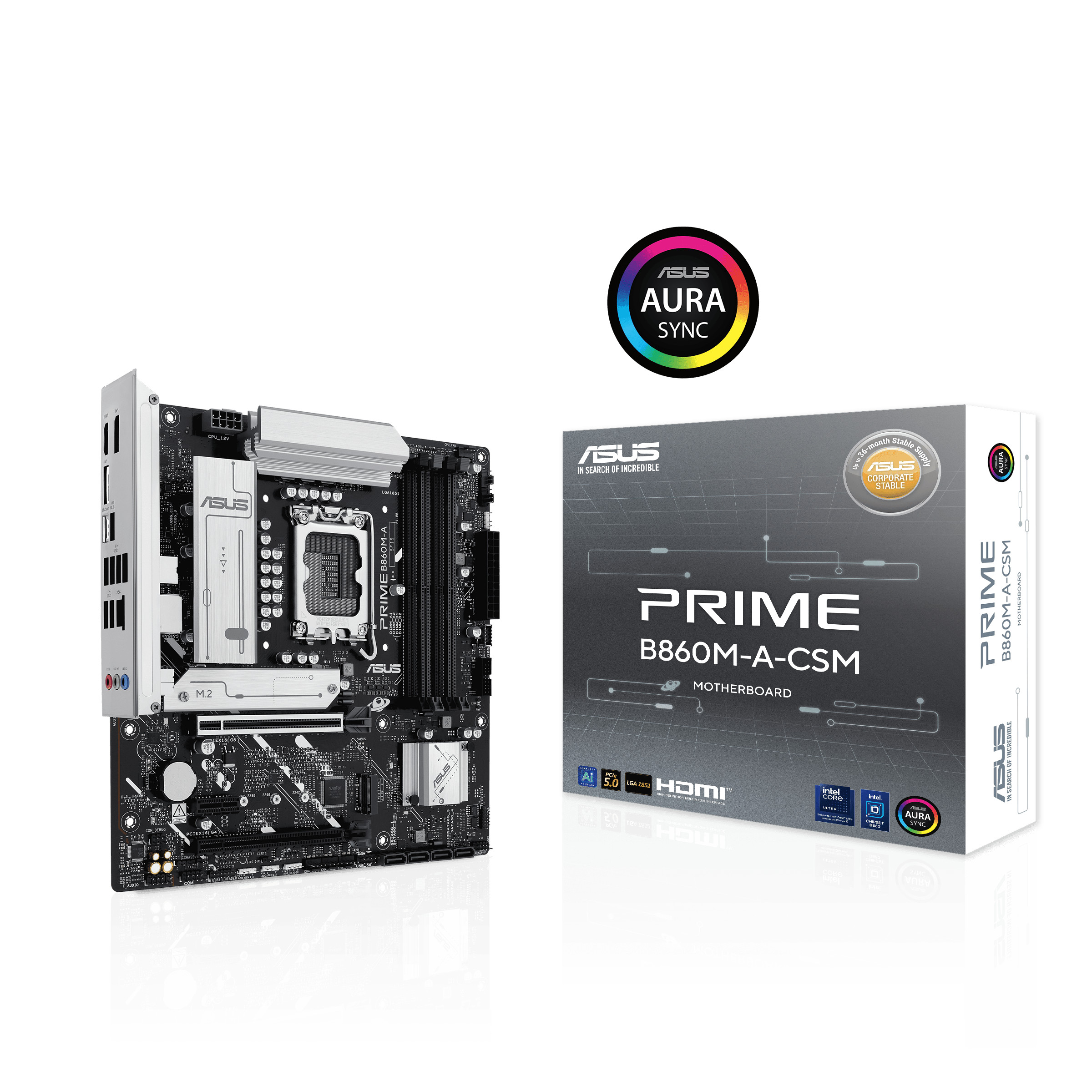 ASUS PRIME B860M-A-CSM (LGA 1851, Intel B860, mATX), Mainboard - Bild 6