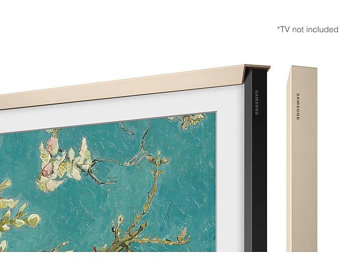 Samsung 32" The Frame Rahmen Modern Sandgold - Austauschbarer Magnetrahmen - Kompatibel mit The Frame 2021-2024 - Bild 2
