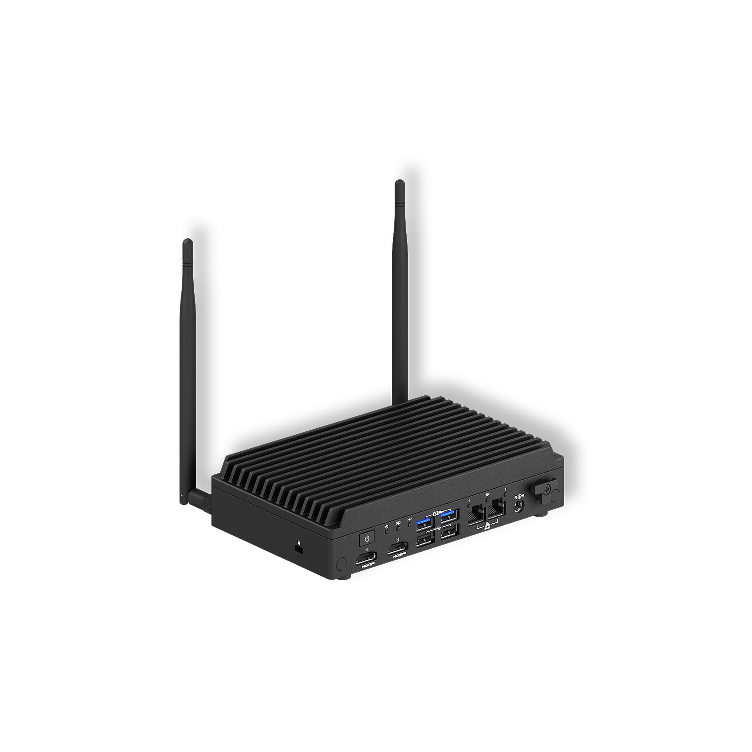 ASUS NUC 13 Rugged Bravo Canyon BNUC13BRFA200B02I 0GB/64GB MMC Barebone finned Image