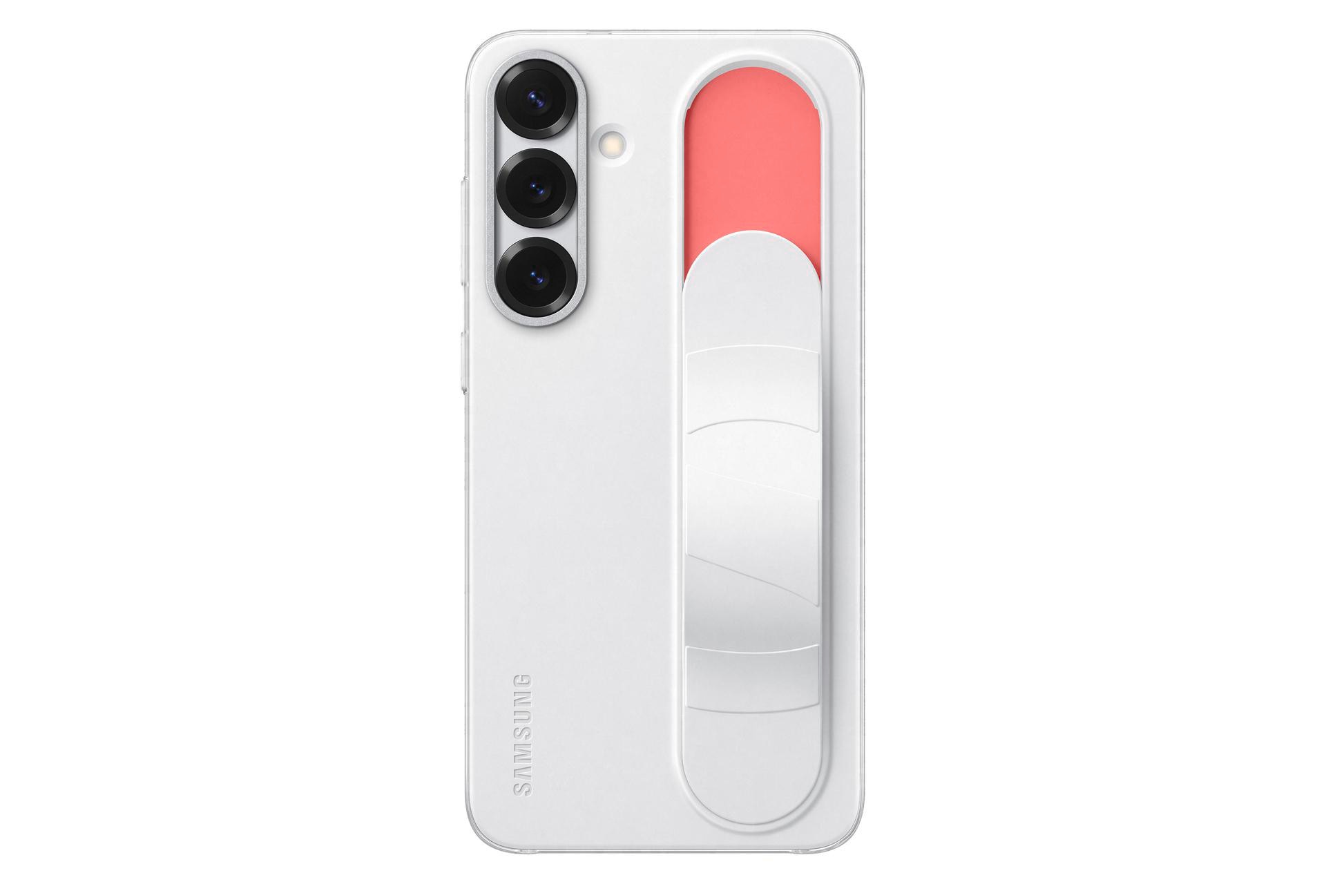 Samsung Standing Grip Case Für Galaxy S25+ Weiß Ef-Gs936cwegww - Bild 3