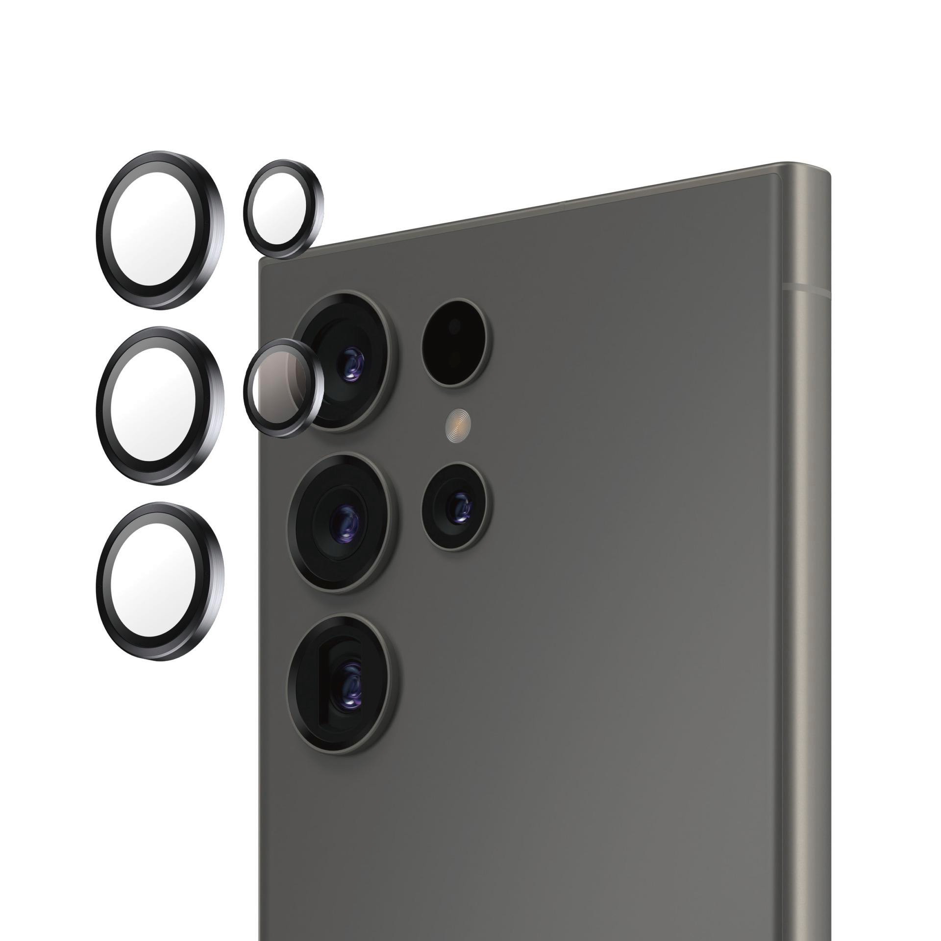 PanzerGlass Hoops Black Lens Protector Galaxy S25 Ultra