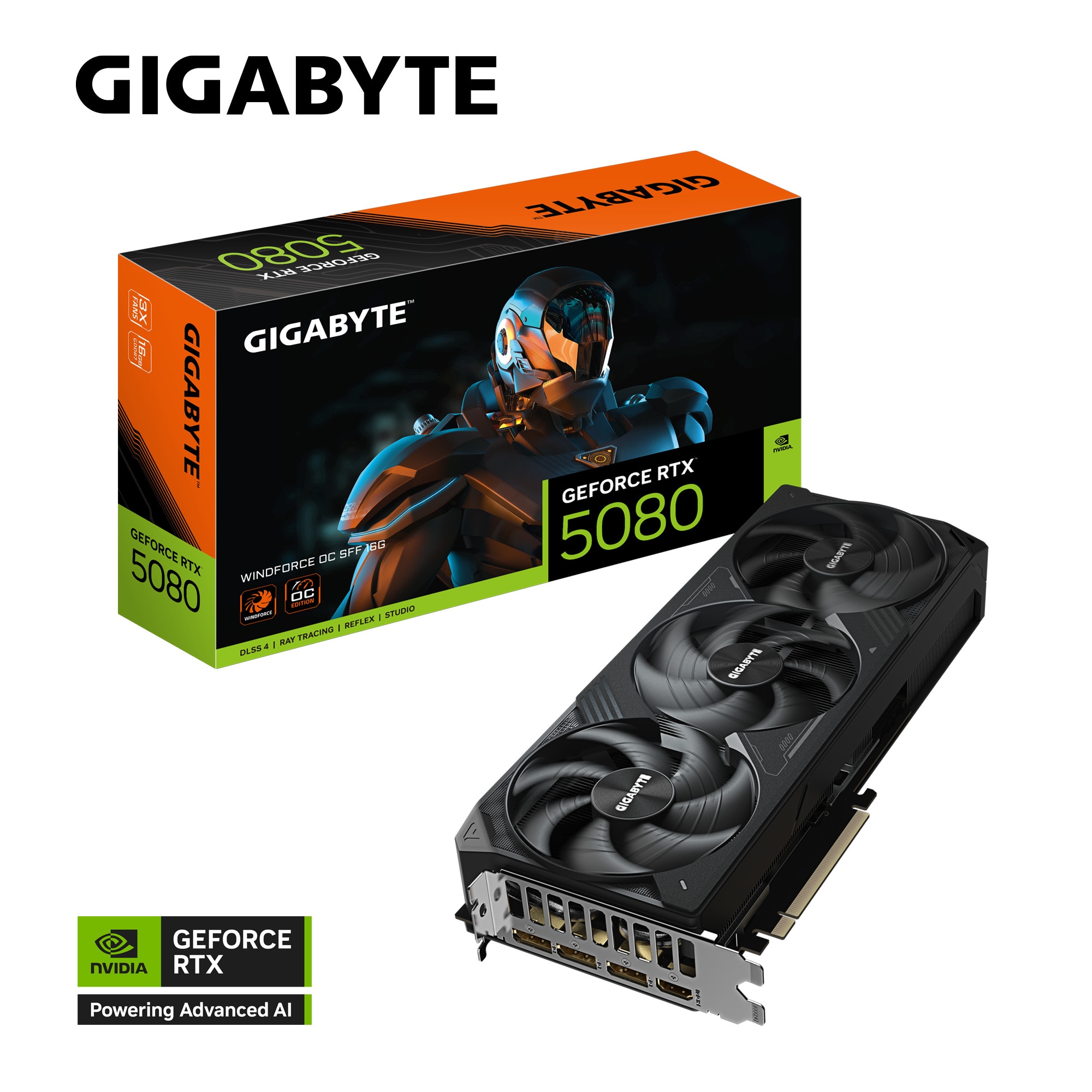 Gigabyte Grafikkarte - Geforce Rtx 5080 Windforce Sff - 16 Gb 4719331355845 - Image 5