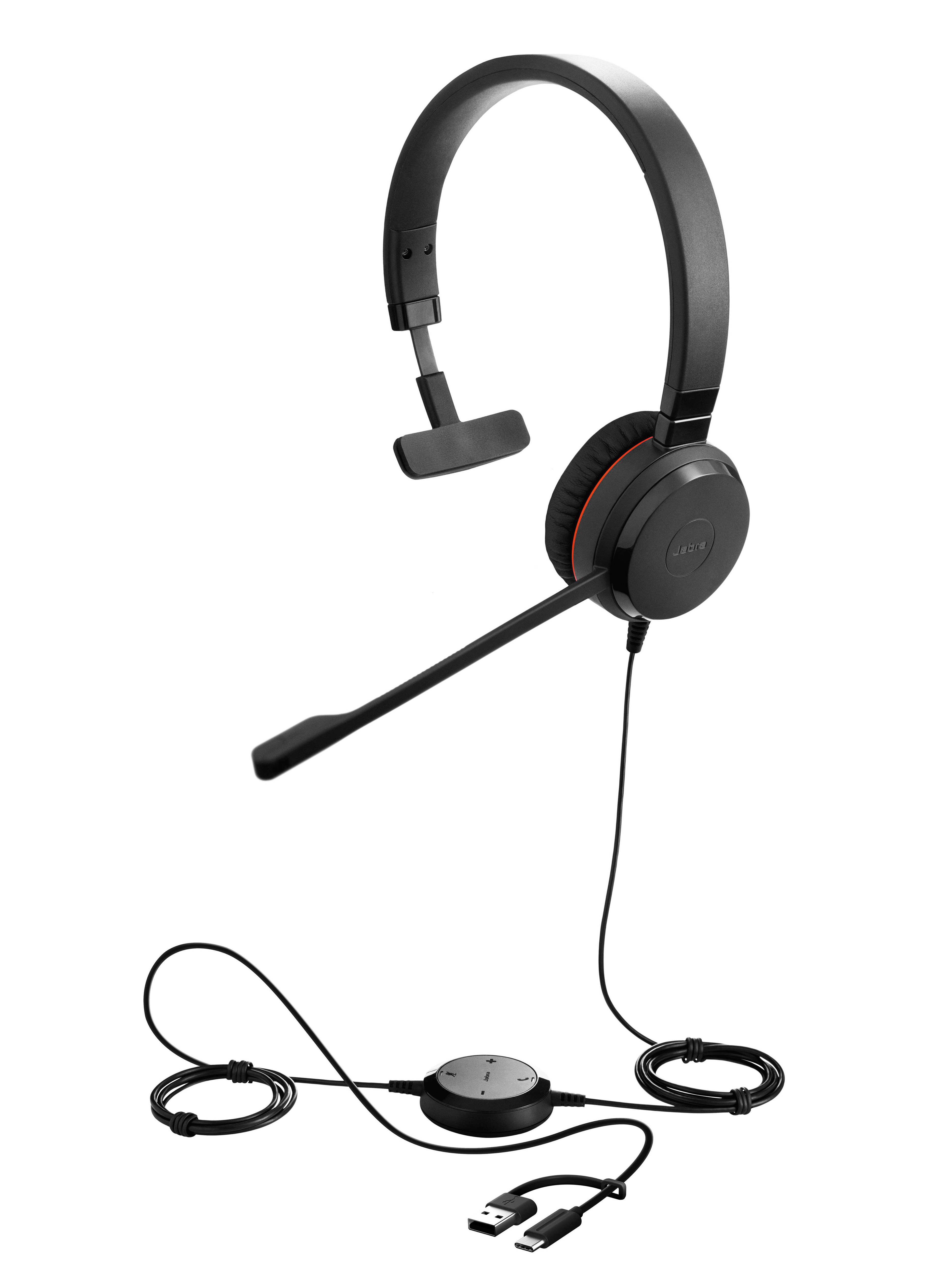 Jabra Evolve 30 Ii Mono Headset - Usb-C/A, Uc-Version, Mikrofon Mit Geräuschunterdrückung Schwarz 5393-829-369 - Bild 3
