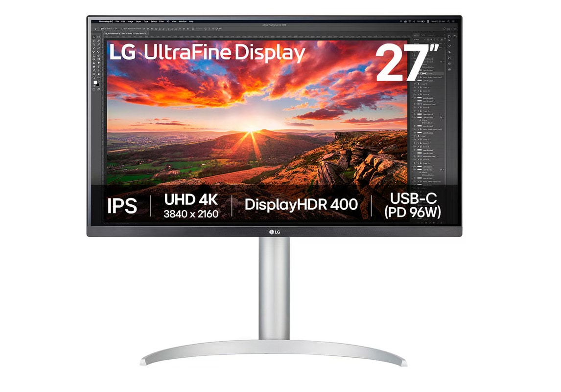 Lg Electronics Lg 27Up850k-W Zoll 4K (Uhd) Ips Led 16:9 60 Hz Office Monitor Größe 27 Weiß - Bild 4