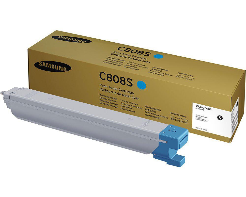 HP/Samsung CLT-C808S Original Toner Cyan für ca. 20.000 Seiten