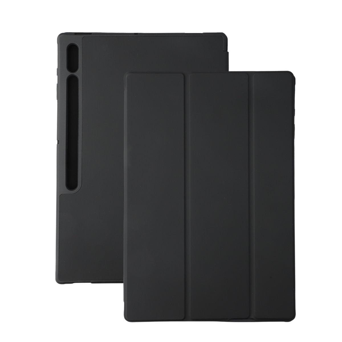 4Smarts Folio Case Basic Für Samsung Galaxy Tab S10 Ultra / S9 Ultra Schwarz
