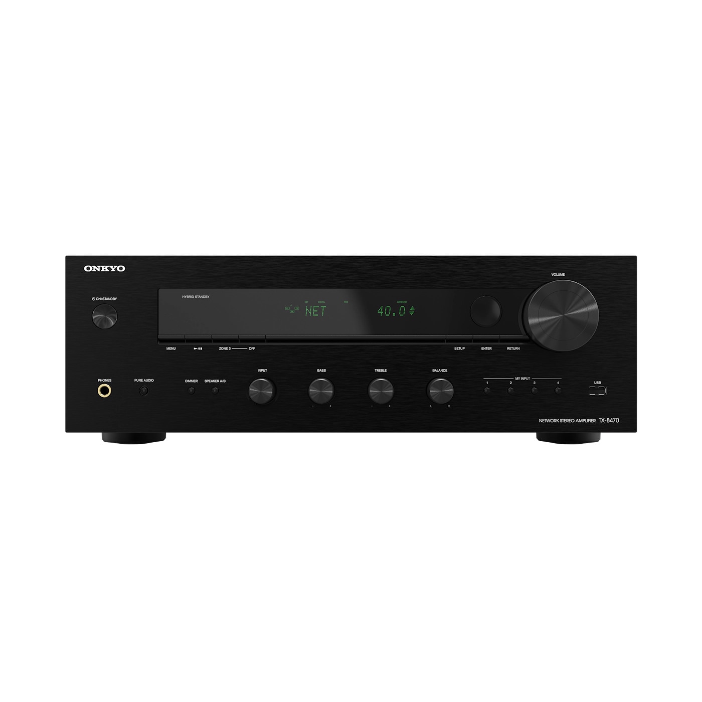 Onkyo Tx-8470 Hi-Fi Netzwerk-Stereo-Receiver Schwarz Tx8470bmmp - Image 6