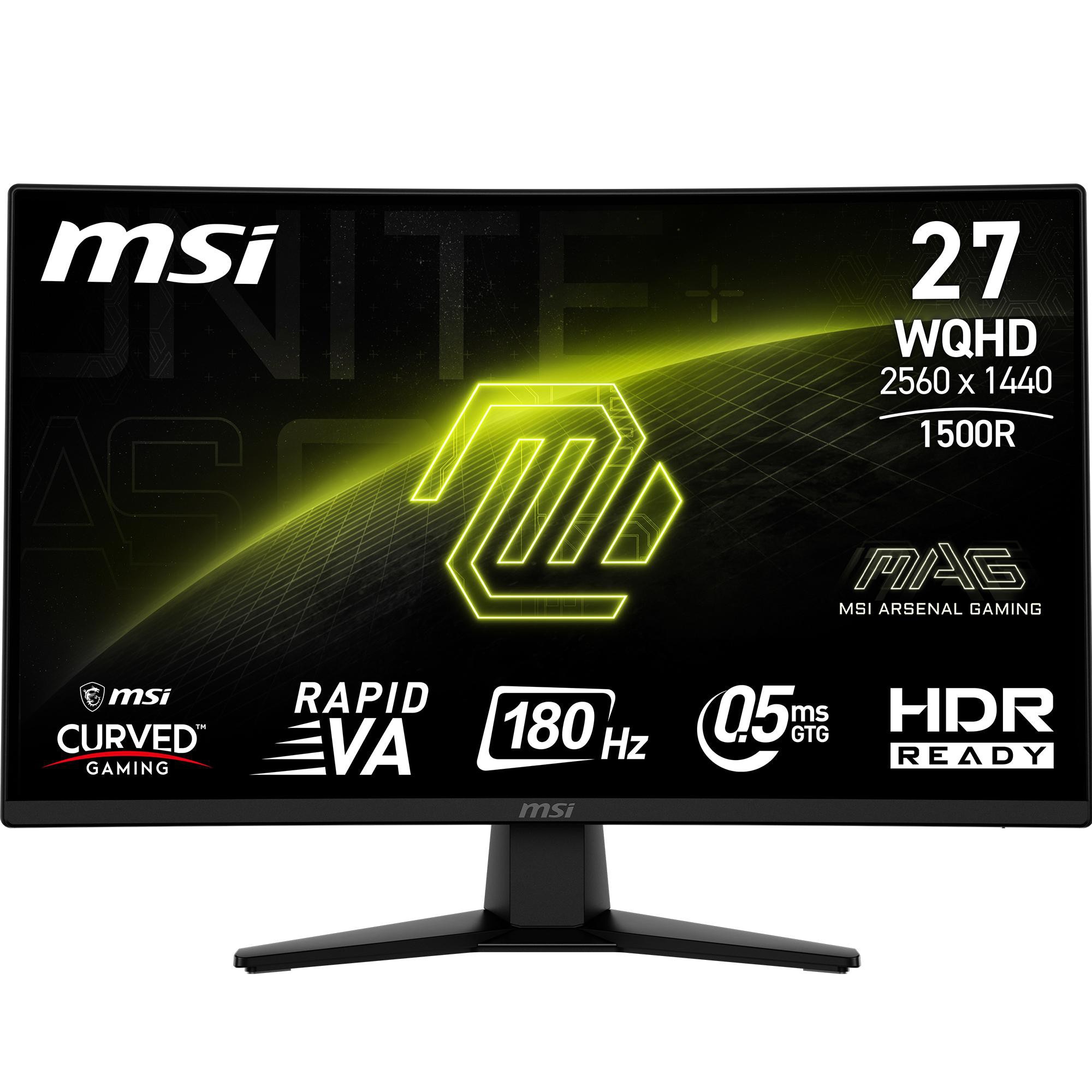 Msi Mag 274Cqfde 27 Zoll Wqhd Curved Rapid Va Led 16:9 180 Hz Gaming Monitor - Bild 4