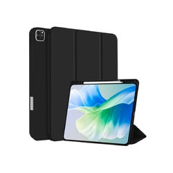 4Smarts Folio Case Basic Für Apple Ipad Pro 11" (M5, 2025 / M4, 2024) Schwarz