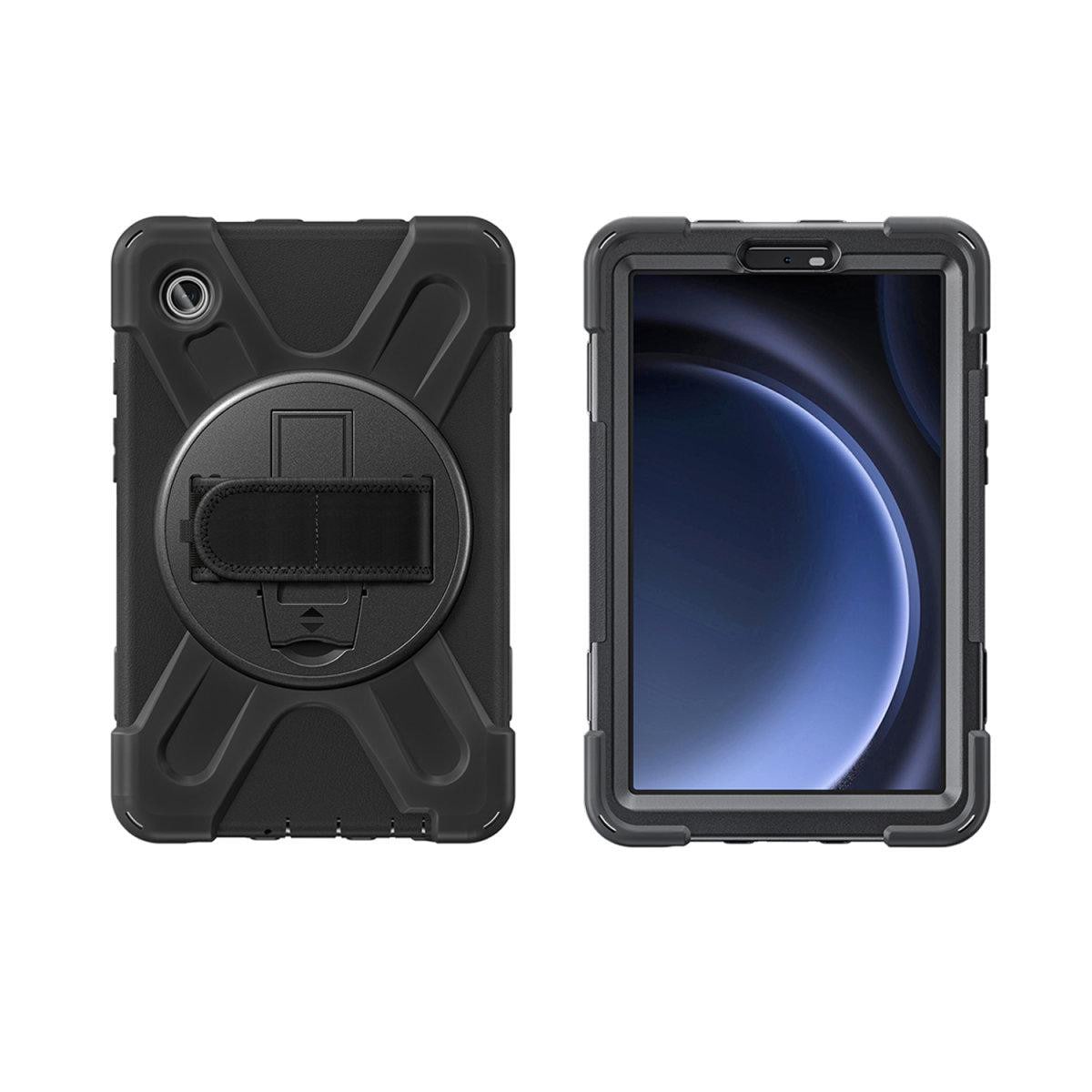 4Smarts Rugged Case Grip Für Samsung Galaxy Tab A9 Schwarz