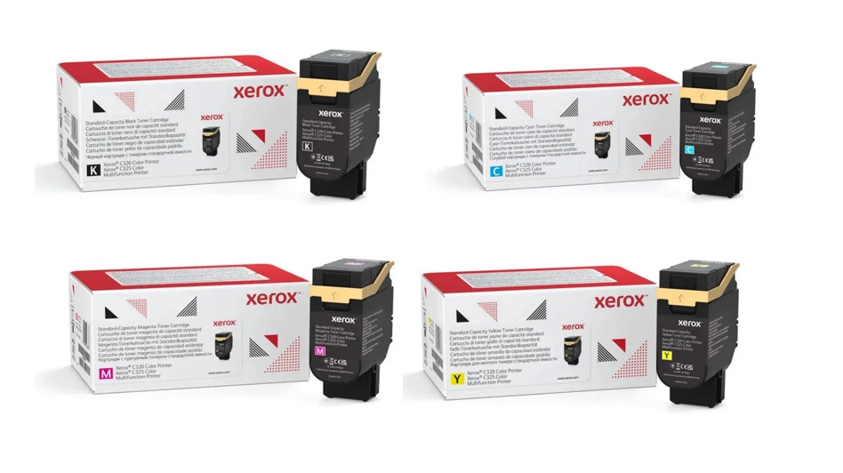 Xerox Toner Multipack (BK, C, M, Y) Xerox C320, C325