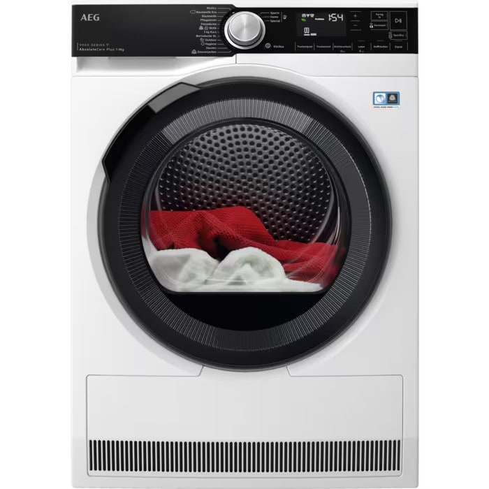 Aeg 9000 Absolutecare Plus Tr9w80690 9 Kg Wärmepumpentrockner – 3D-Scan Präzisionstrocknung, Absolutecare Wolle & Seide Schutz, Wifi Connected, Mixdry, Hygiene 99,9 % Bakterienentfernung, Weiß - Image 2