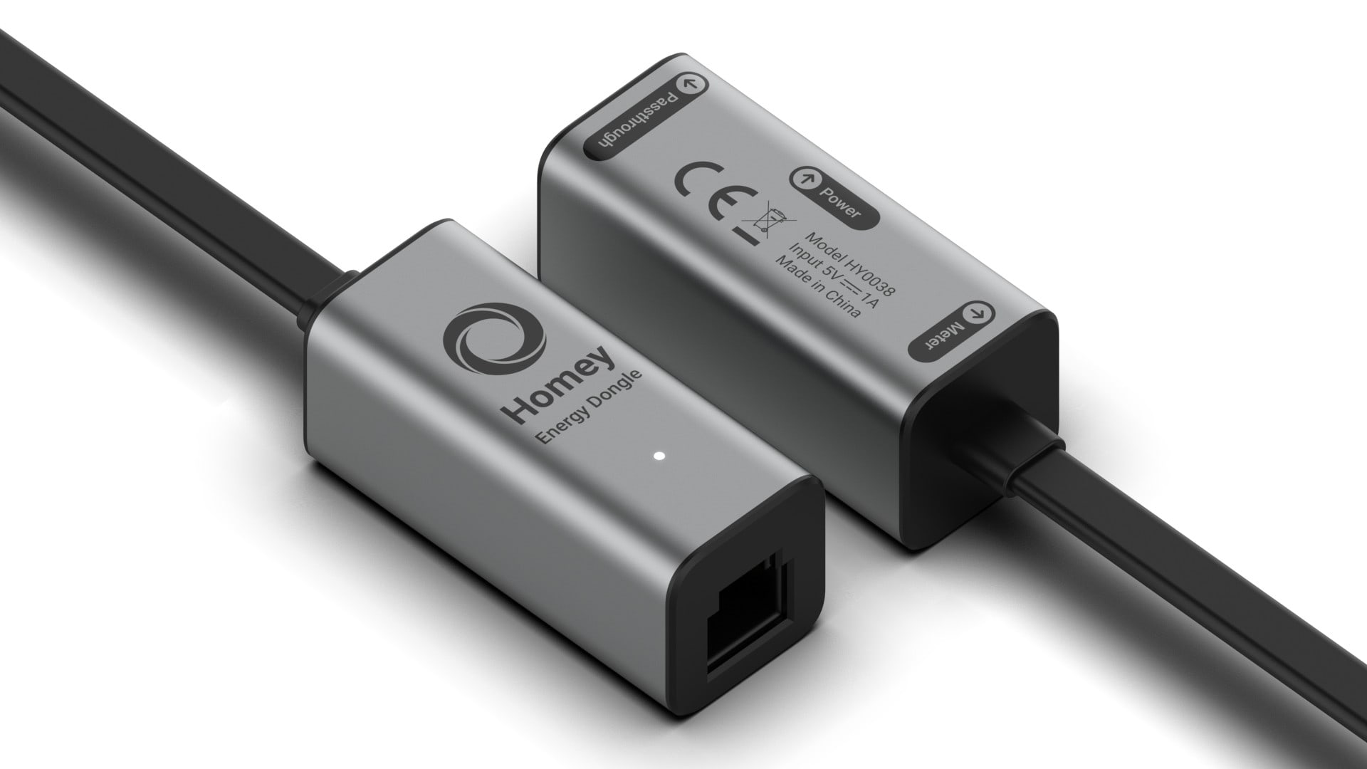 Athom Homey Energy Dongle P1, Smart Home Hub, Schwarz - Image 2