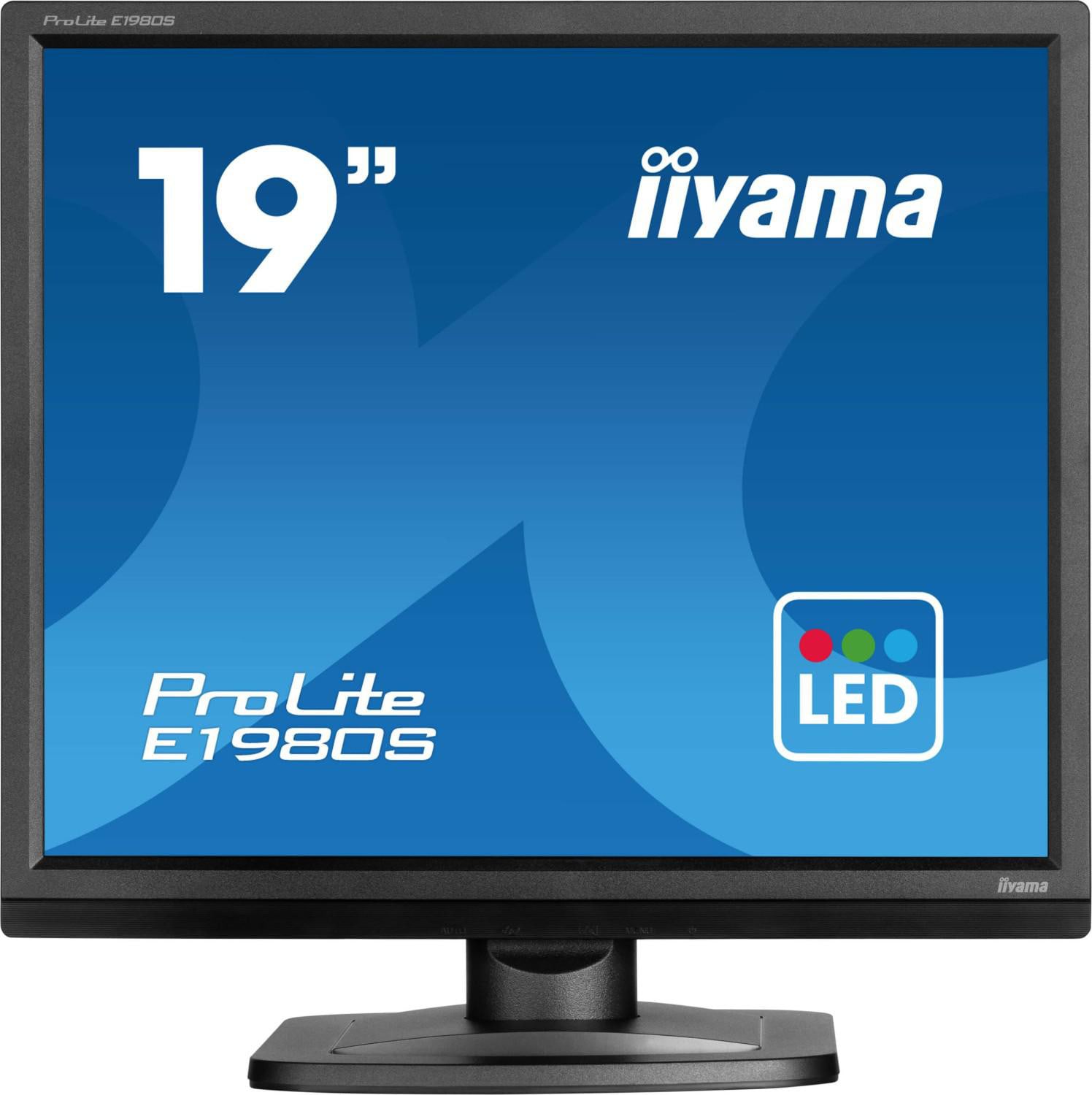 Iiyama Prolite 19 Zoll Sxga Tn Led 5:4 75 Hz Office Monitor Schwarz E1980s-B1 - Bild 2