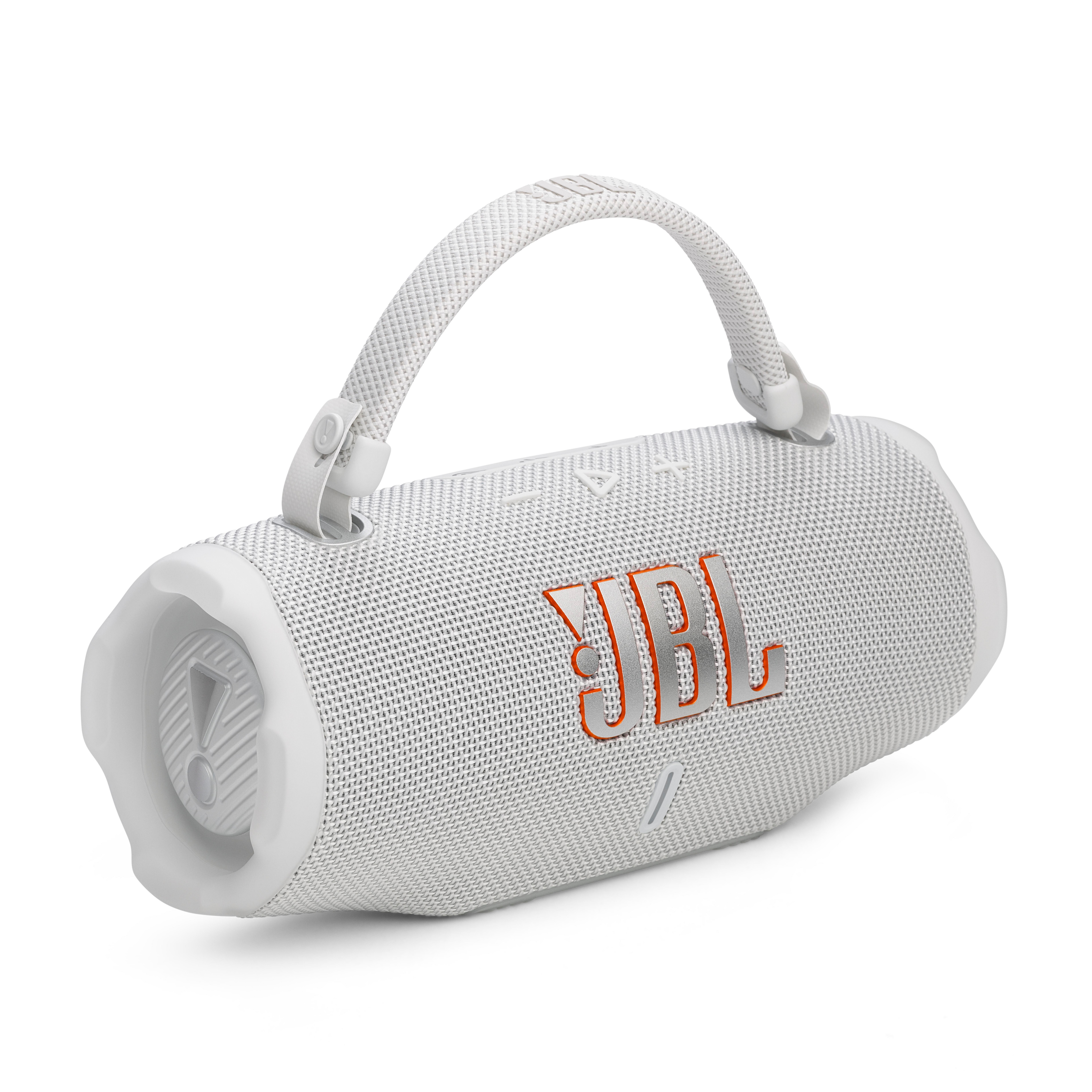 Jbl Weiss Tragbarer Bluetooth-Lautsprecher, 45 W Powerbank, Ip68, Auracast, Weiß, 28 Stunden Akkulaufzeit - Image 3