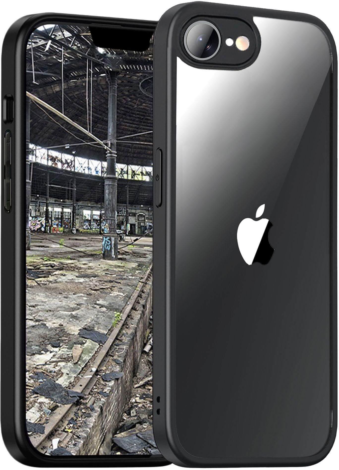 Jt Berlin Backcase Pankow Hybrid Apple Iphone 17E/16E Schwarz/ Größe 17 Transparent