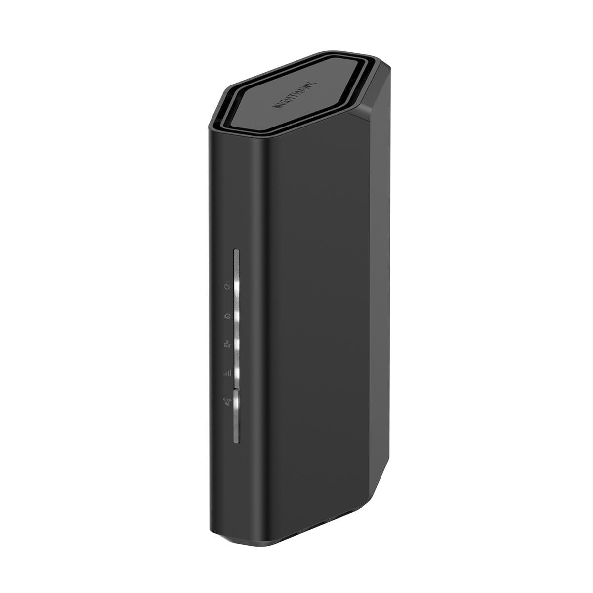 NETGEAR Nighthawk Dual-Band WiFi 7 Router (RS100) – Sicherheitsfunktionen, BE3600 WLAN-Geschwindigkeit (bis zu 3,6 Gbit/s) – deckt bis zu 135 m2 ab, 50 Geräte – 2,5 GB Internet-Port