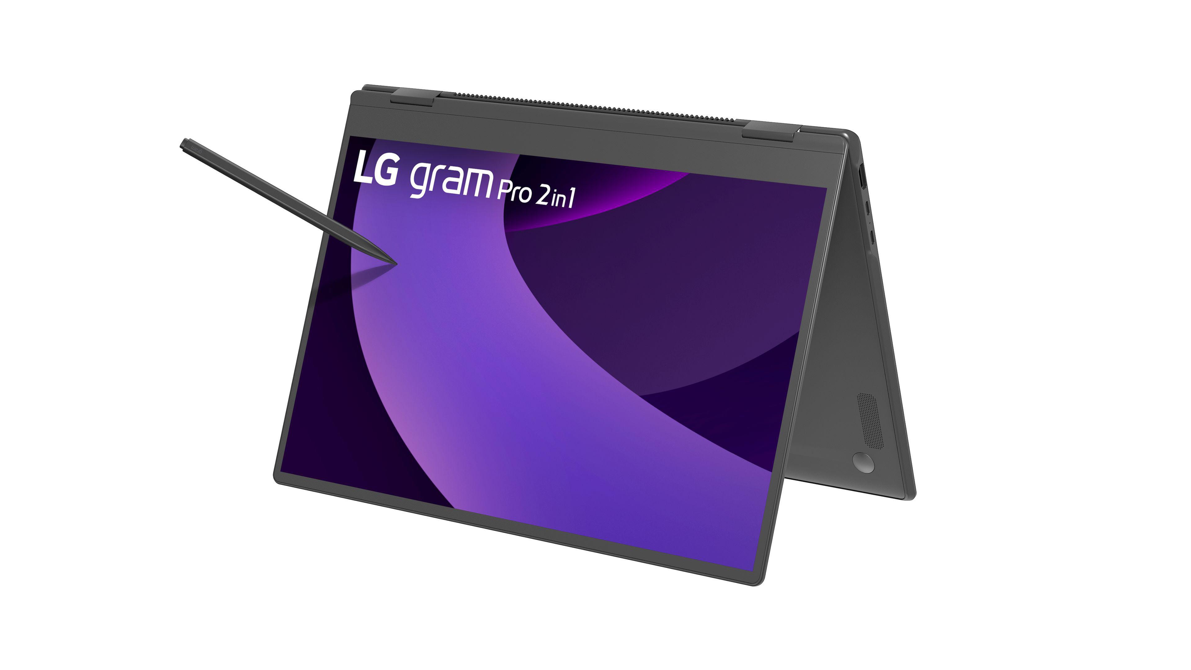 Lg Electronics Schwarz Lg Gram Pro 16 2-In-1 16" Touch Core U7 255H 16Gb/1Tb Ssd Win11 Pro 16Tb90tp-K.ap78g - Image 3