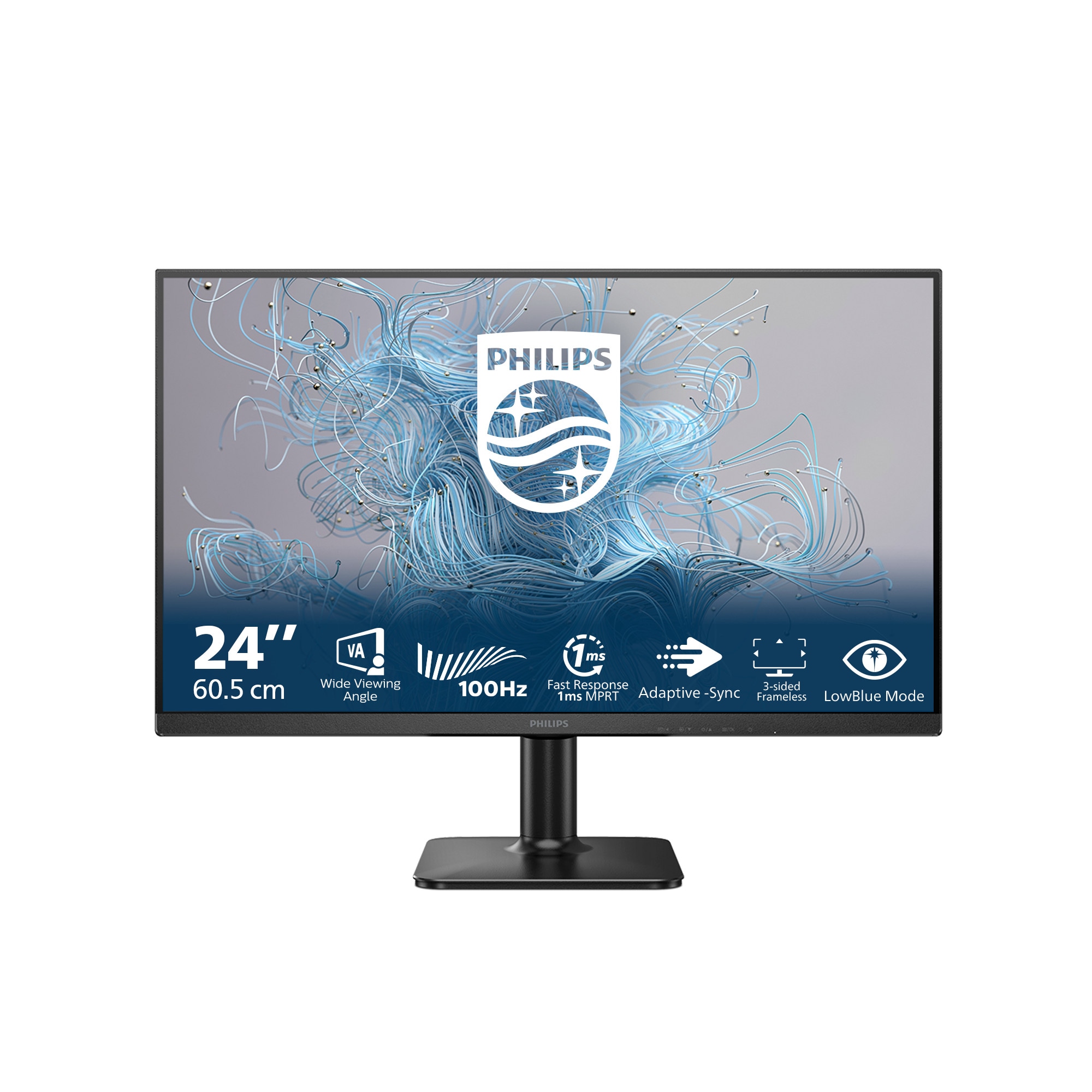 Philips 24E2N1100LB/00 24 Zoll - Office Monitor VA Panel, FHD, 100 Hz, 1 ms, HDMI, VGA - Bild 4