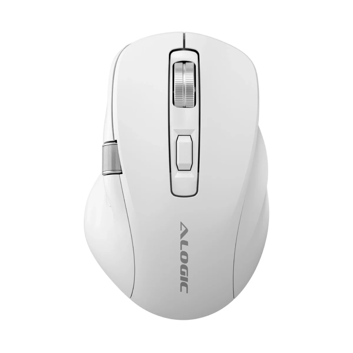 Alogic Apex Gaming-Maus Weiß Kabellos (Bluetooth / Funk) Für Rechtshänder Weiss Ambt7kwh - Image 2