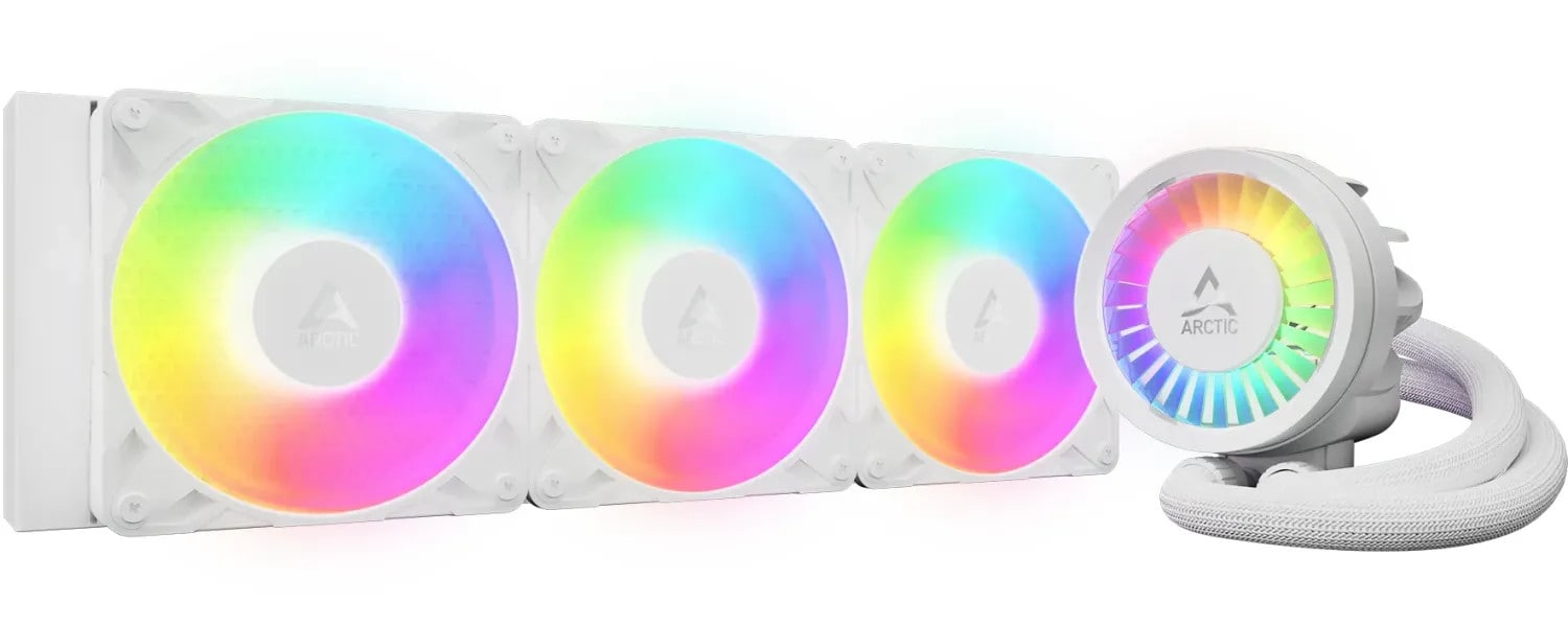Arctic Liquid Freezer Iii Pro 360 Argb White Komplettwasserkühlung Für Amd Und Intel Cpu