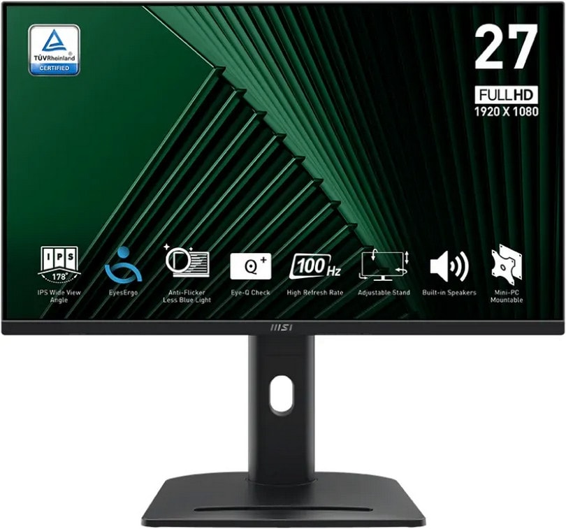 Image of MSI Pro MP275PGDE 27 Zoll Full HD IPS LED 16:9 100 Hz Office Monitor