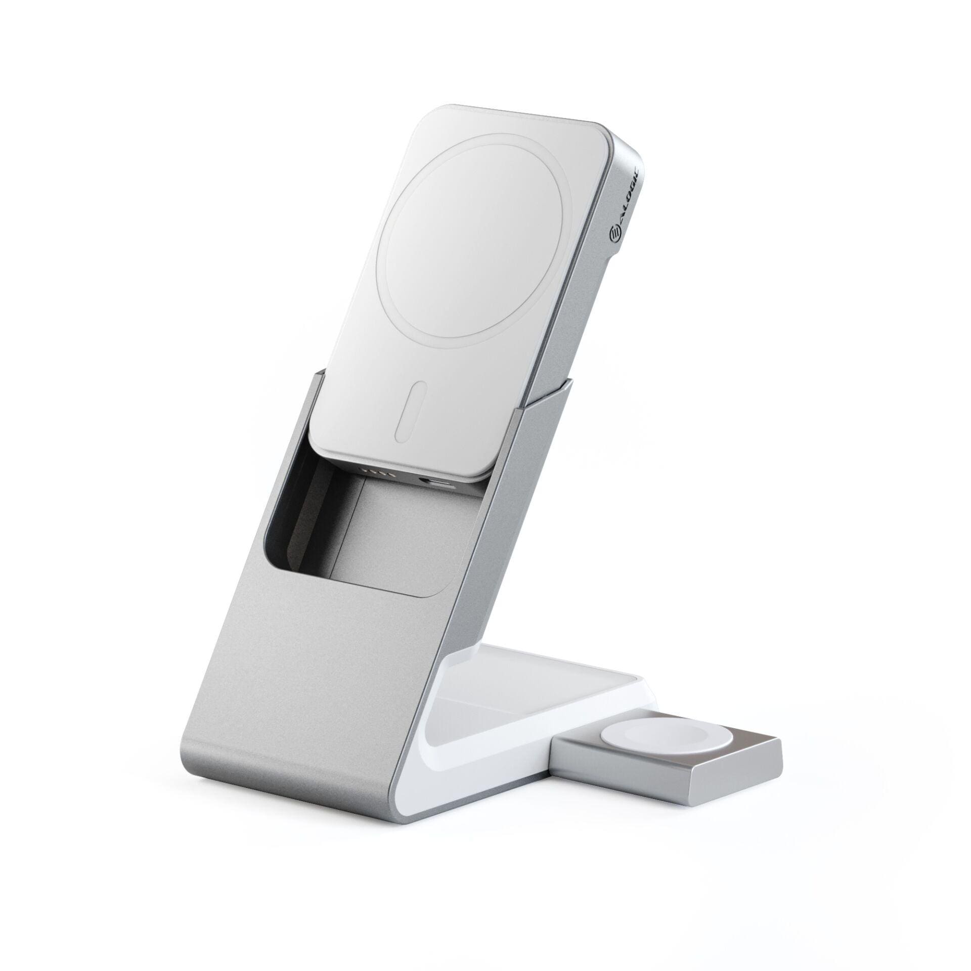 Alogic Matrix+ 3-In-1 Magnetic Charger+Power Bank+Aw Puk Weiß Mspbddawcwh-G - Bild 3