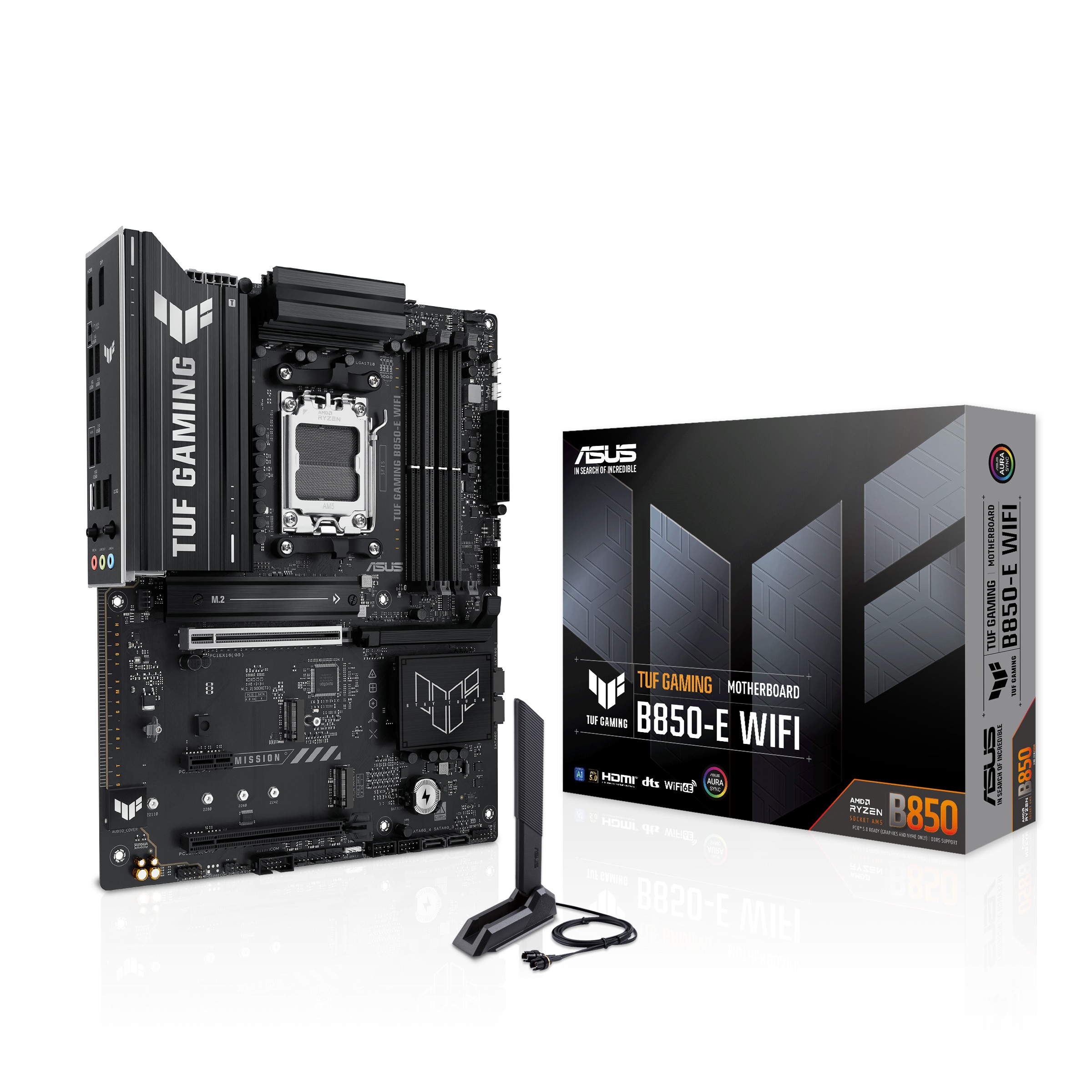 ASUS TUF GAMING B850-E WIFI Mainboard - AMD B850 - AMD AM5 - DDR5 RAM - ATX - Bild 7