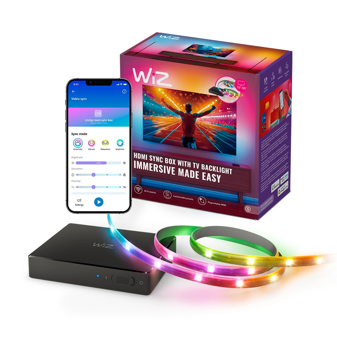 WiZ Sync box starter kit 75"-85" EU