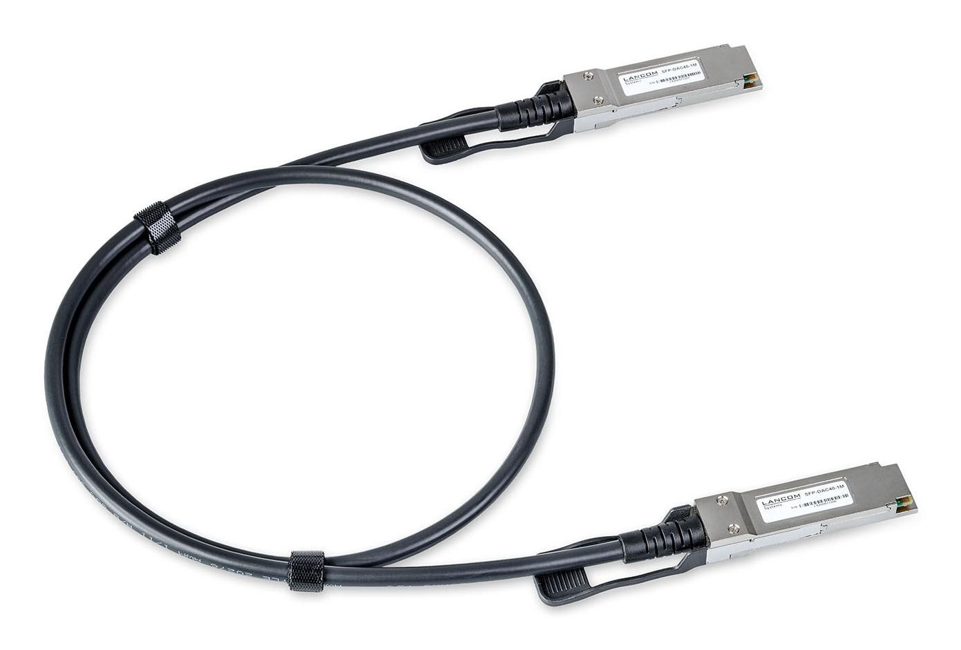 R&S LANCOM SFP-DAC40-1m - SFP - SFP - Männlich/Männlich - Schwarz - 40 Gbit/s