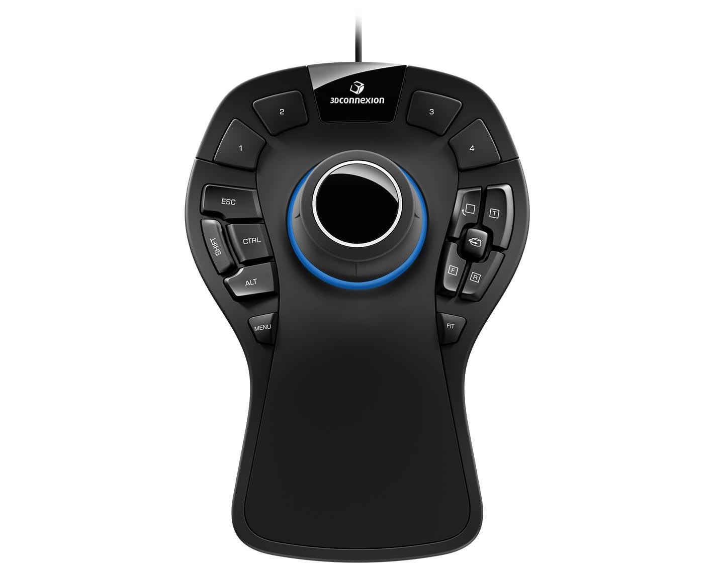 3Dconnexion SpaceMouse Pro (3D-Maus, kabelgebunden, schwarz) | 3D-Maus, präzise 3D-Navigation in sechs Freiheitsgraden, spezielle CAD-Funktionen, Integriert in 300 Softwarelösungen - Bild 8