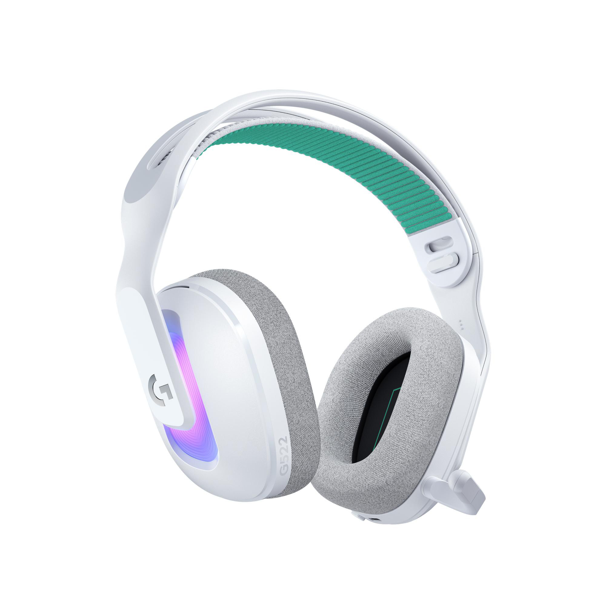 Logitech G522 Lightspeed Gaming Headset kabelloses LIGHTSPEED Gaming Headset mit LIGHTSYNC RGB, weiß - Bild 7