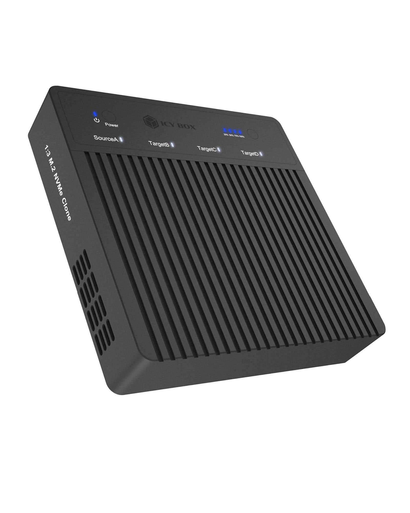 Icybox Dockingstation Icy Box Ib-4013Mcl-C4 Usb4 40 Gbps 4X M.2 Nvme Aluminium - Bild 6