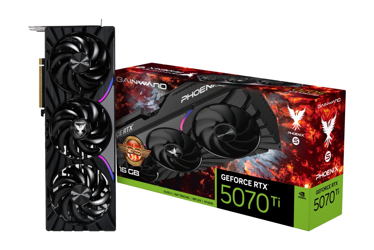 GAINWARD GeForce RTX 5070 Ti Phoenix-S GS 16B GDDR7 Grafikkarte HDMI/3xDP