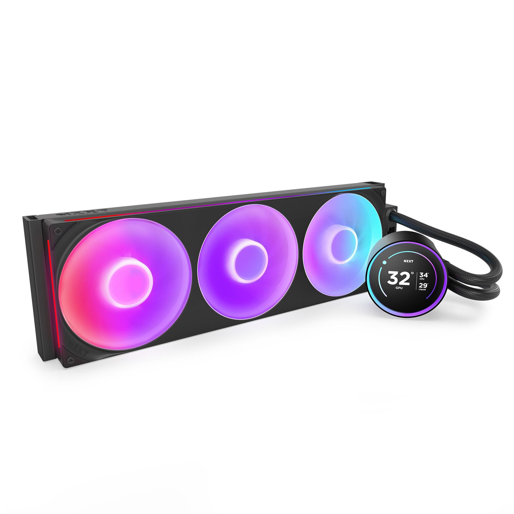 NZXT Kraken Elite 420 V2 RGB (2025) AIO- Wasserkühlung schwarz RL-KR42E-B2