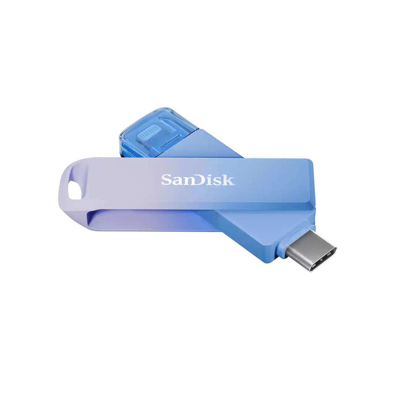 Sandisk Creator Phone Drive Lightning/USB-C (128 GB, USB-C), USB Stick, Violett - Image 3