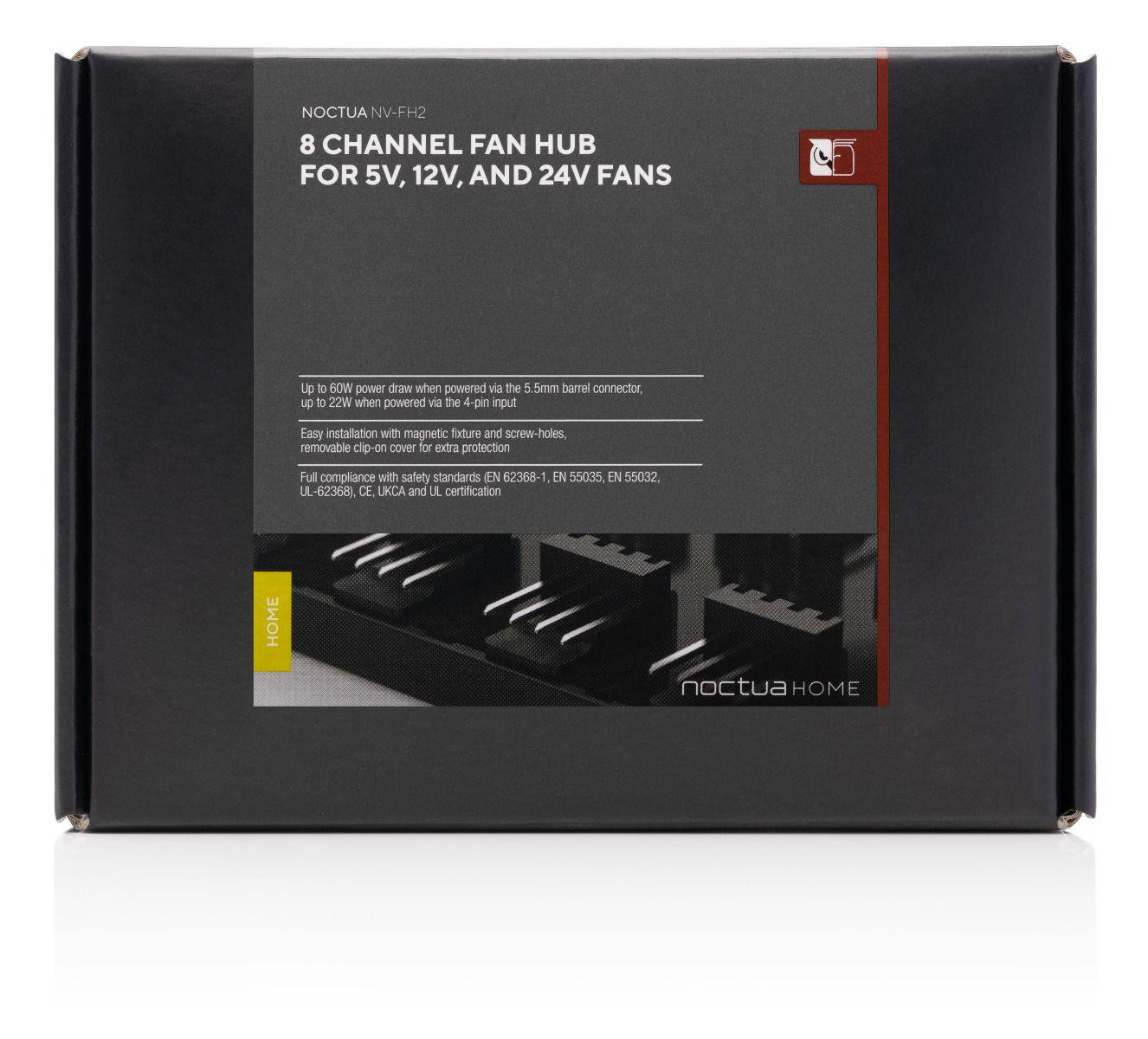 Noctua Pwm-Lüfter Hub - 8-Kanäle Nv-Fh2 Größe 5