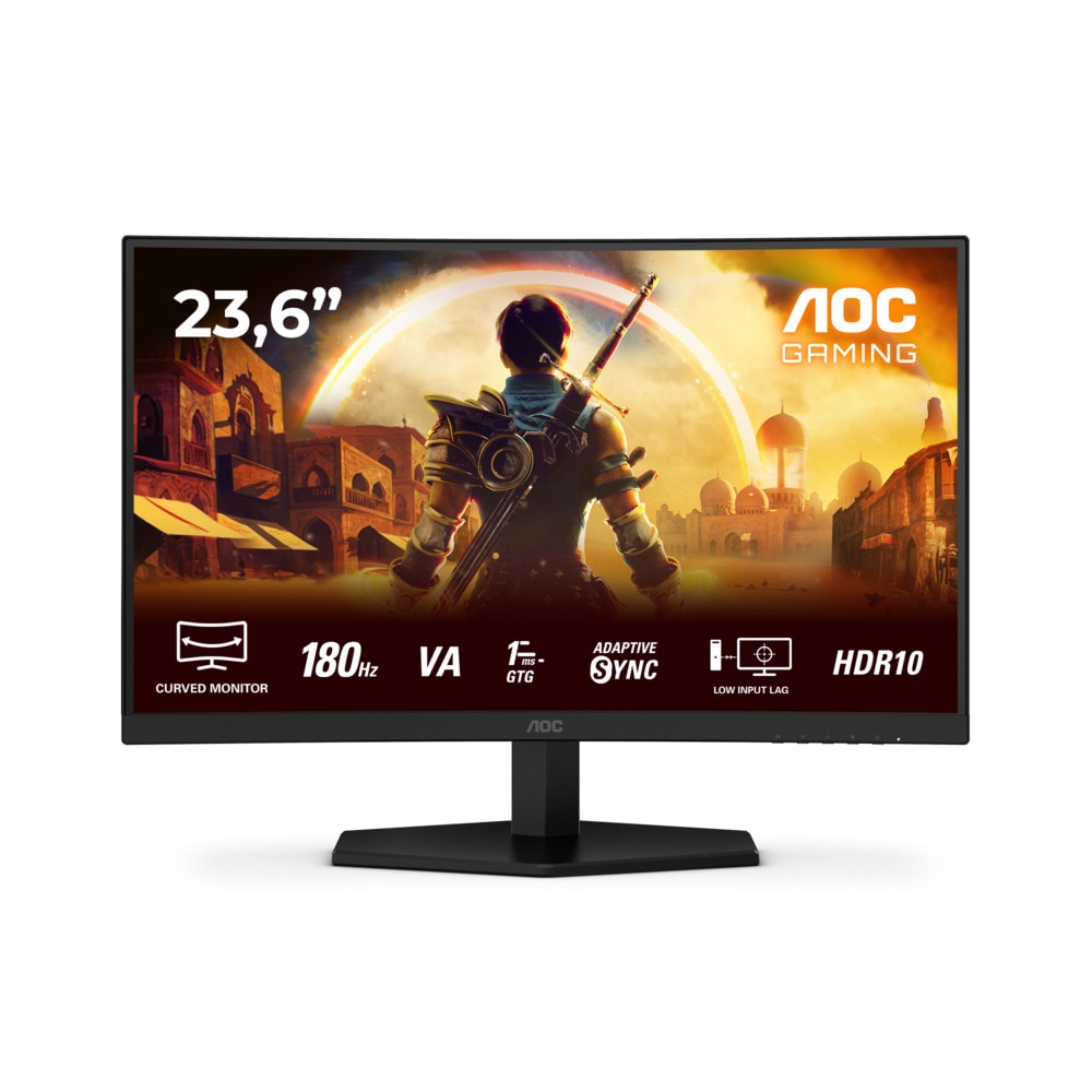 AOC C24G42E 23.8 Zoll Full HD Curved VA LED 16:9 180 Hz Gaming Monitor