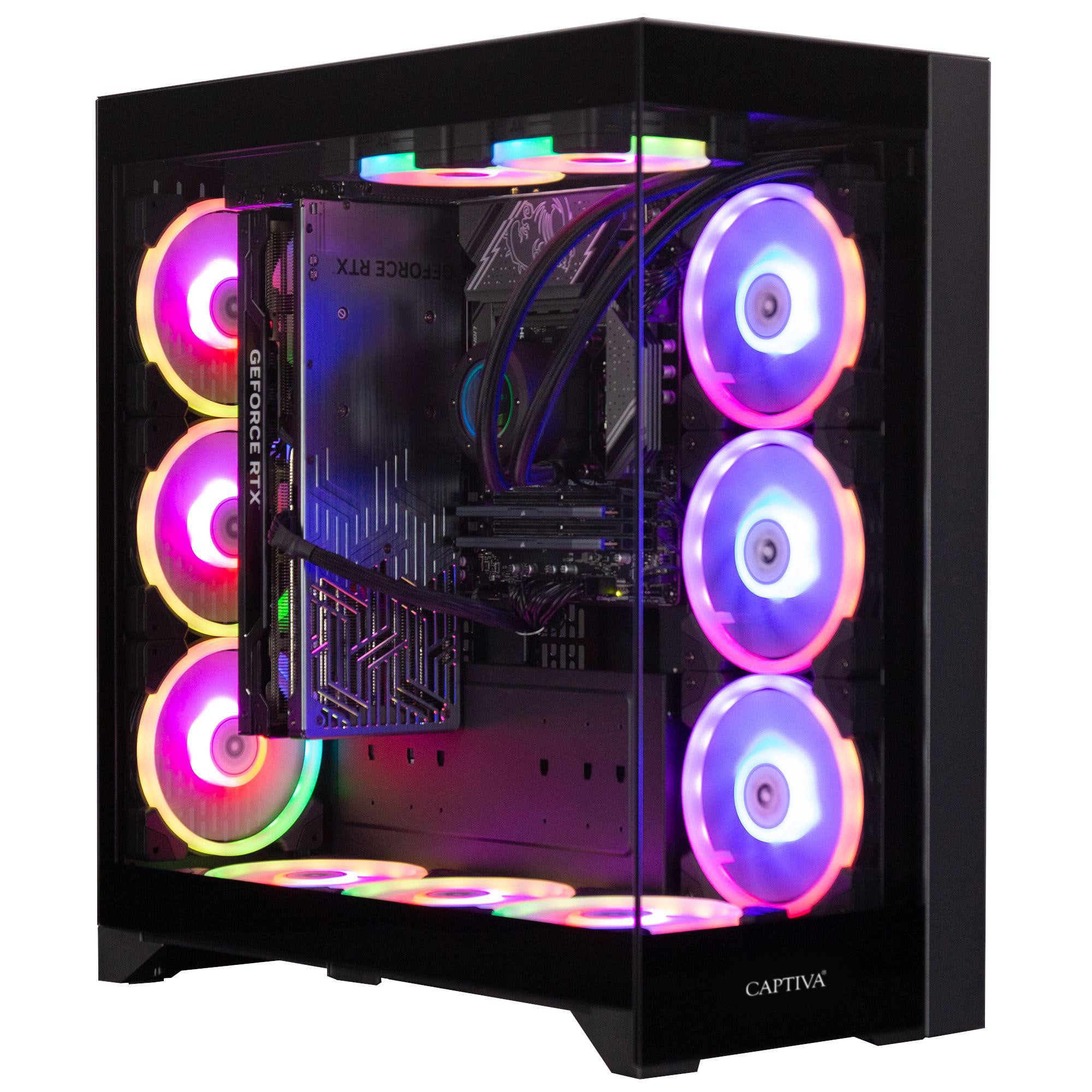 Captiva Ultimate Gaming Pc (I89-513) Intel Core I9-14900Kf 64Gb/2Tb Ssd Rtx 5090 W11 Schwarz 89513 - Image 2
