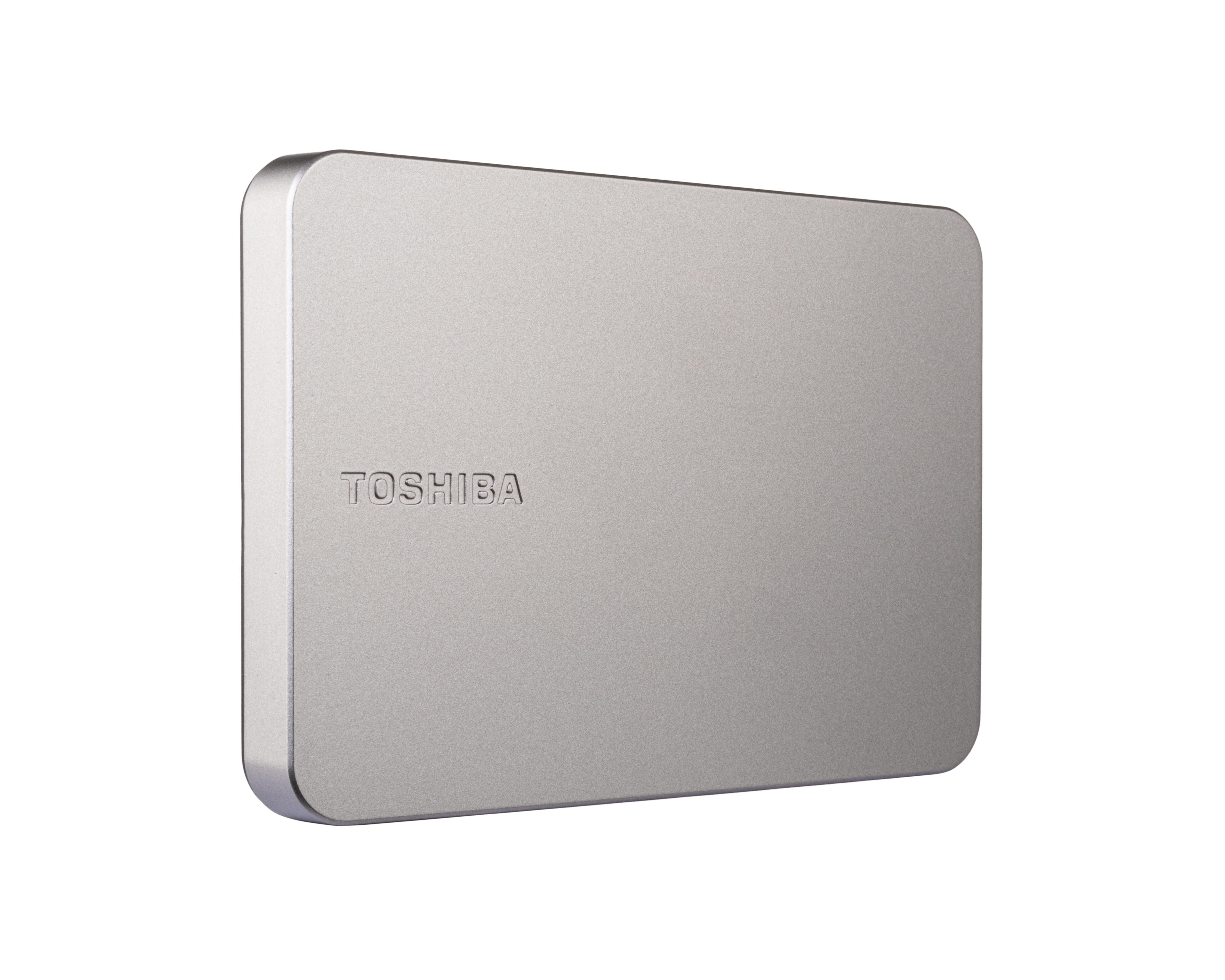 Toshiba External Hard Drive - Canvio Flex - 1Tb - Silver - Elegant Performance 4260557513262 - Image 4