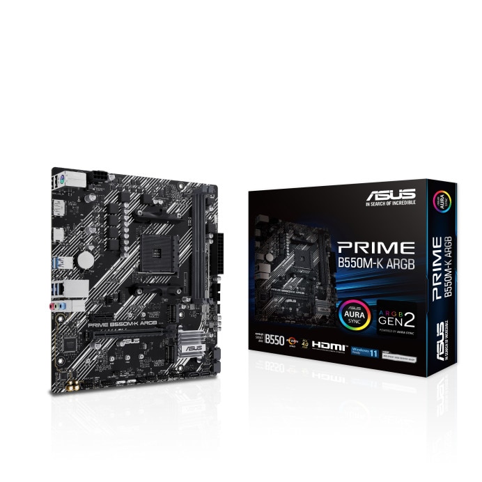 ASUS Prime B550M-K ARGB Mainboard - Image 6