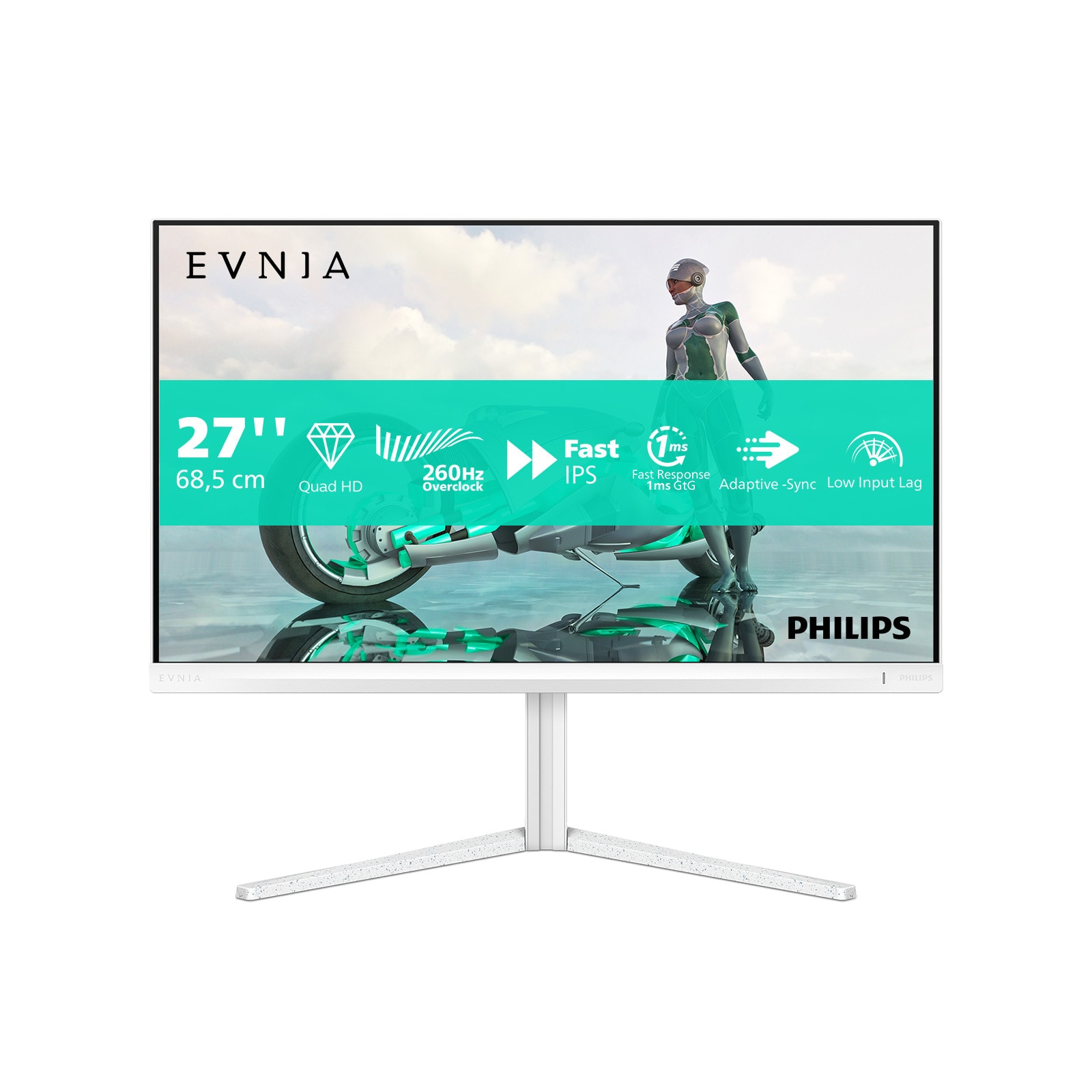 27 Philips Evnia 3000 27M2N3501PA - 2560x1440 QHD - 260Hz - IPS - Bild 3