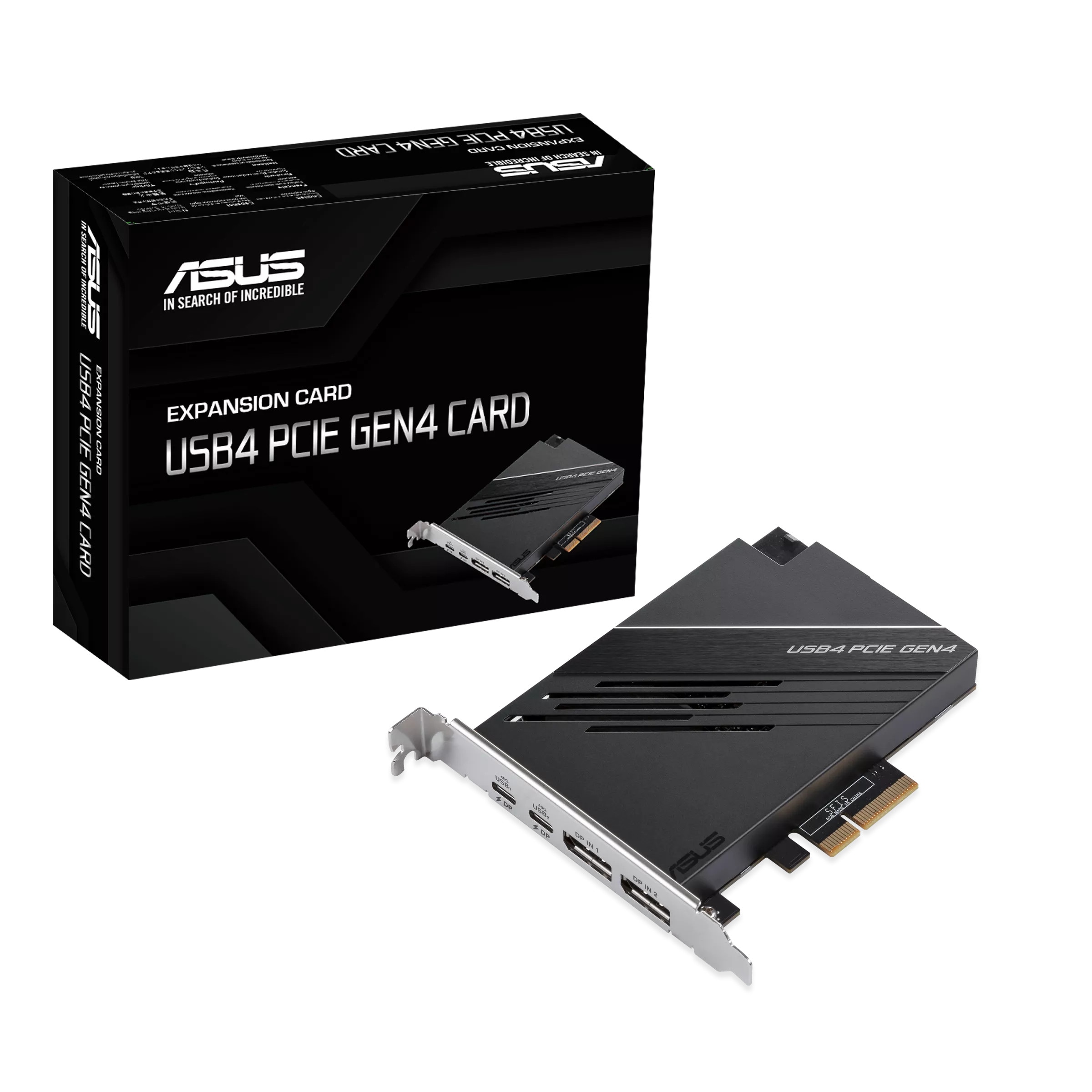 ASUS - USB adapter - PCIe 40 x4 - USB-C x 2 DisplayPort x 2 - Bild 3