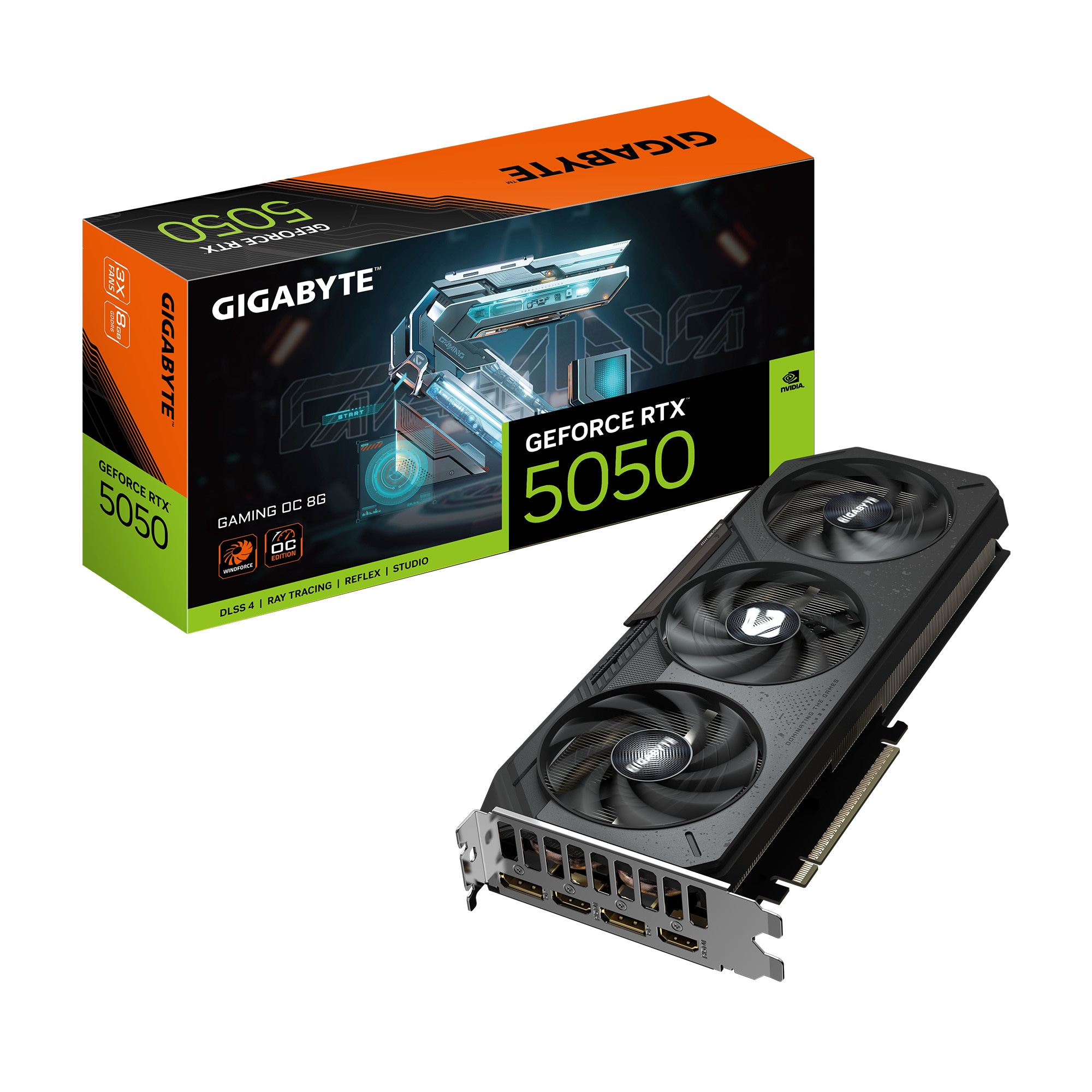 Gigabyte Geforce Rtx 5050 Gaming Oc 8Gd Grafikkarte Hdmi/Dp Gv-N5050gaming Oc-8Gd - Image 2