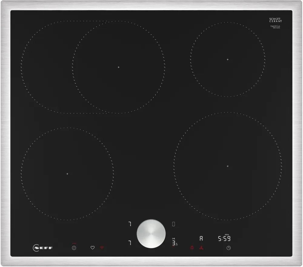 Neff T56STF1L0 N90 Induktionskochfeld 60 cm Mit Rahmen aufliegend
