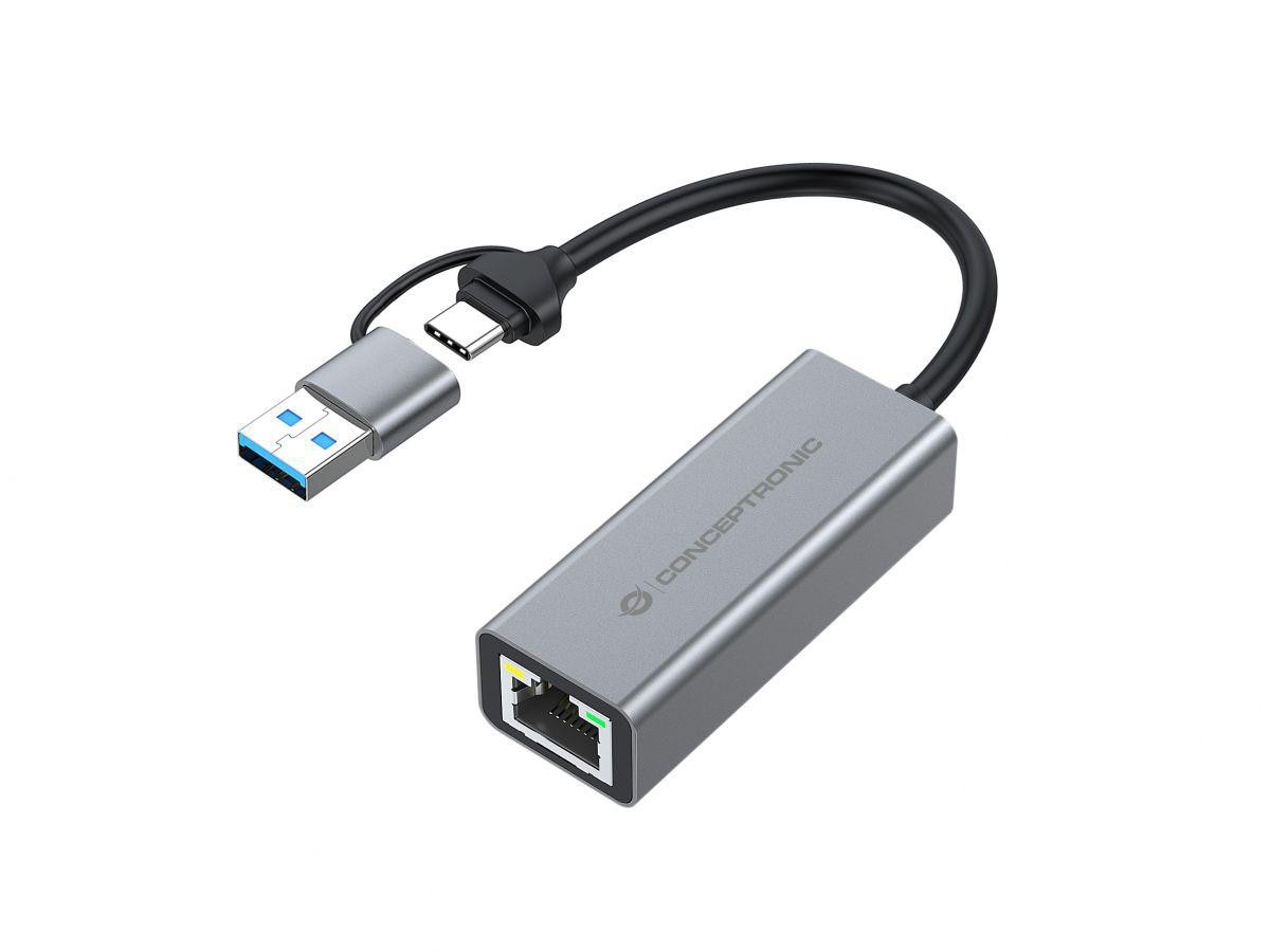 Conceptronic ABBY08G USB zu Gigabit-Adapter