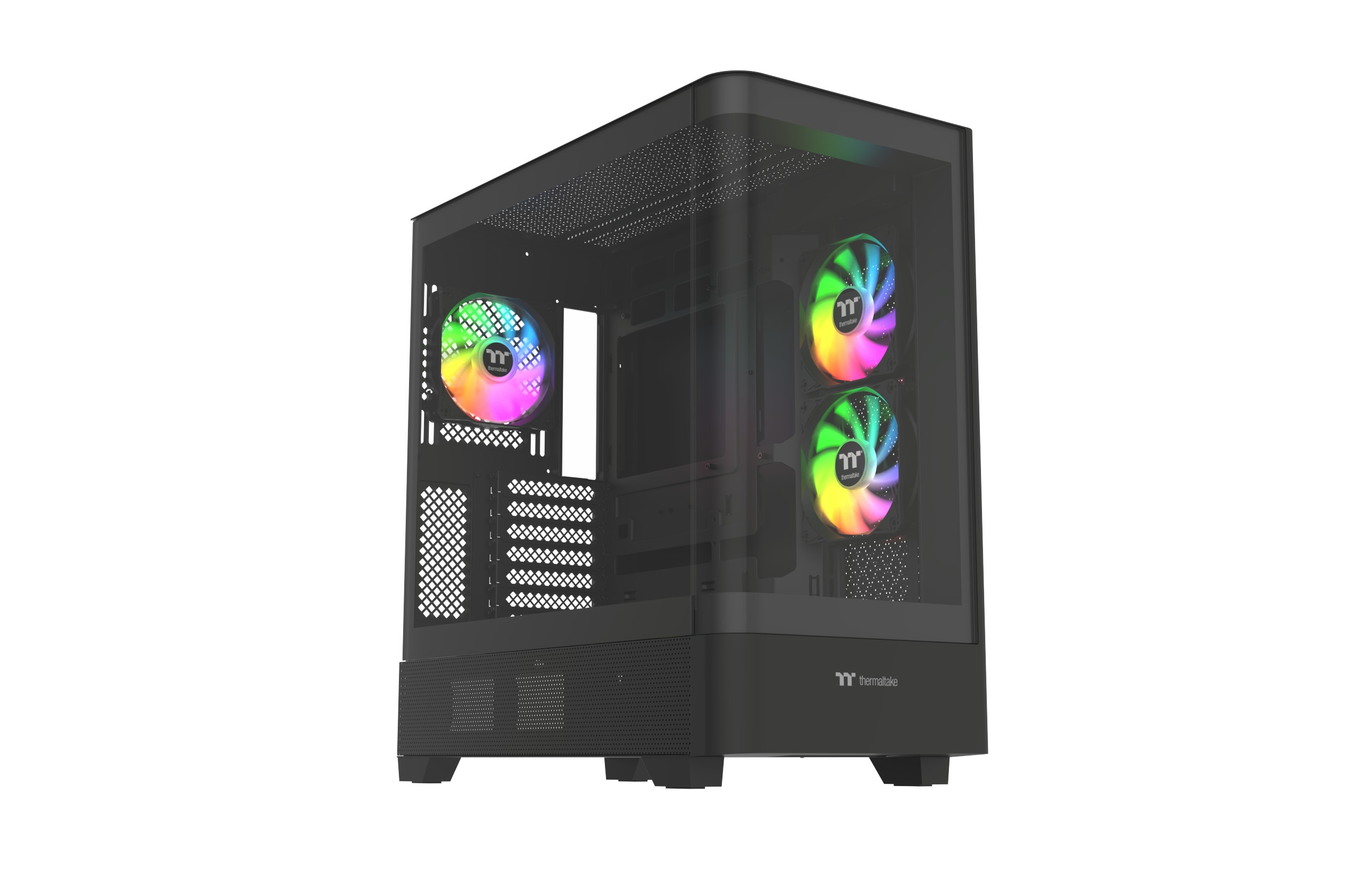 Thermaltake View 290 Argb Black Midi Tower Atx Gehäuse Sichtfenster Größe 3.2 Schwarz