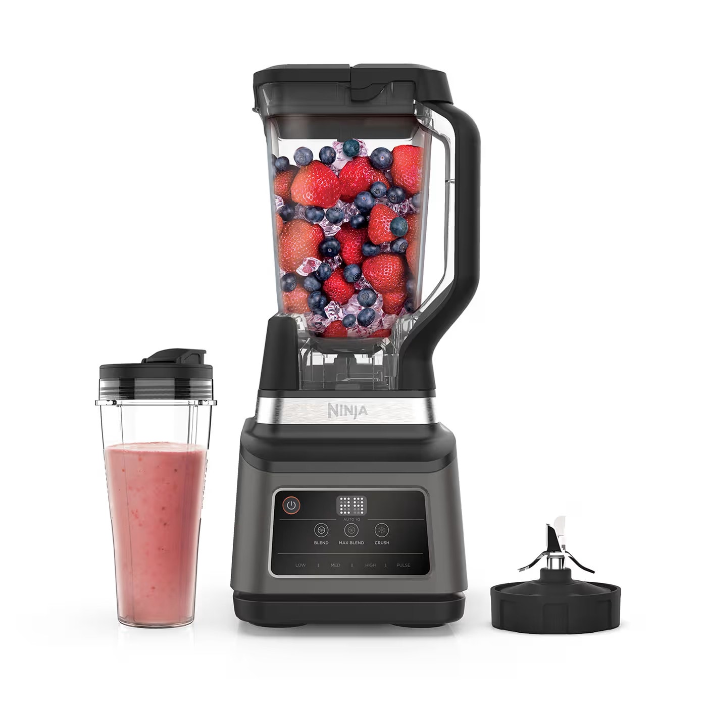 Ninja Schwarz Bn750eu 2-In-1 Standmixer /Silber - Image 3