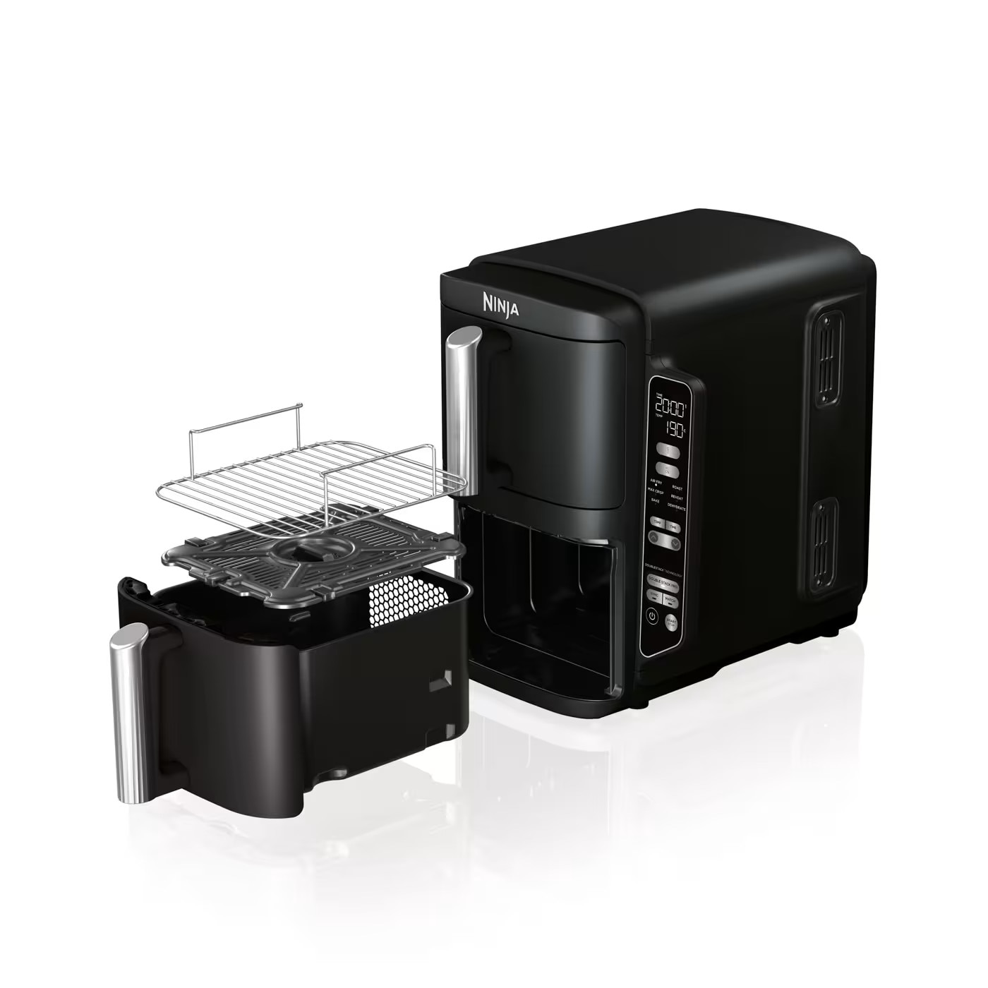 Ninja Ölfreie Fritteuse - Double Stack Sl300eu - Kapazität 7,6L - 6 Garprogramme - 2470W 622356297868 - Image 6