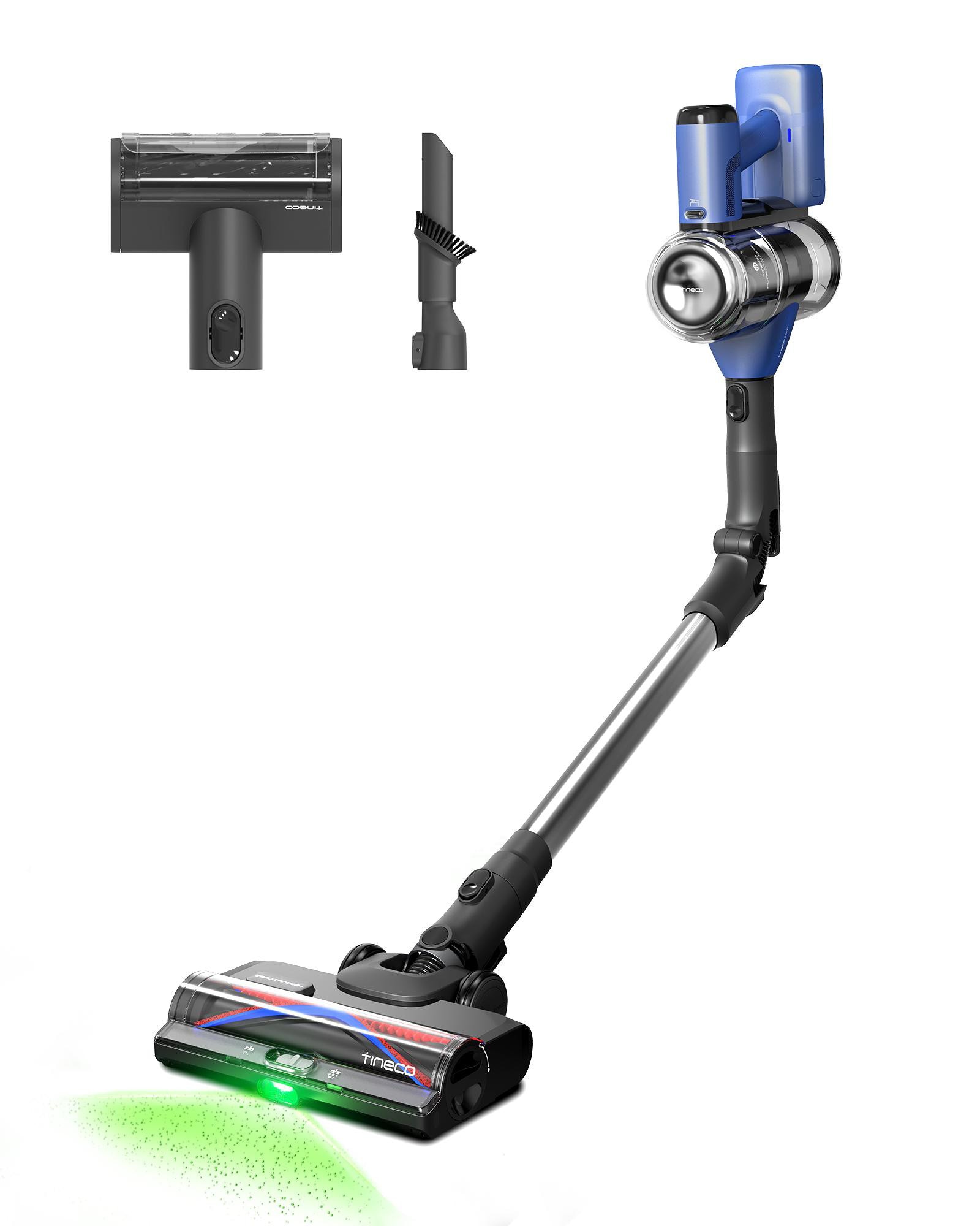 Tineco Pure One S50 Pro Smarter Akku-Staubsauger 200W Saugleistung 200M² Blau